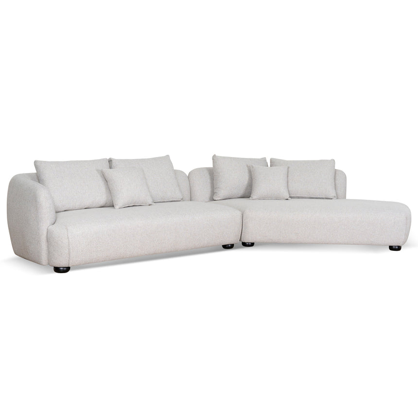 3 Seater Right Chaise Sofa - Sterling Sand