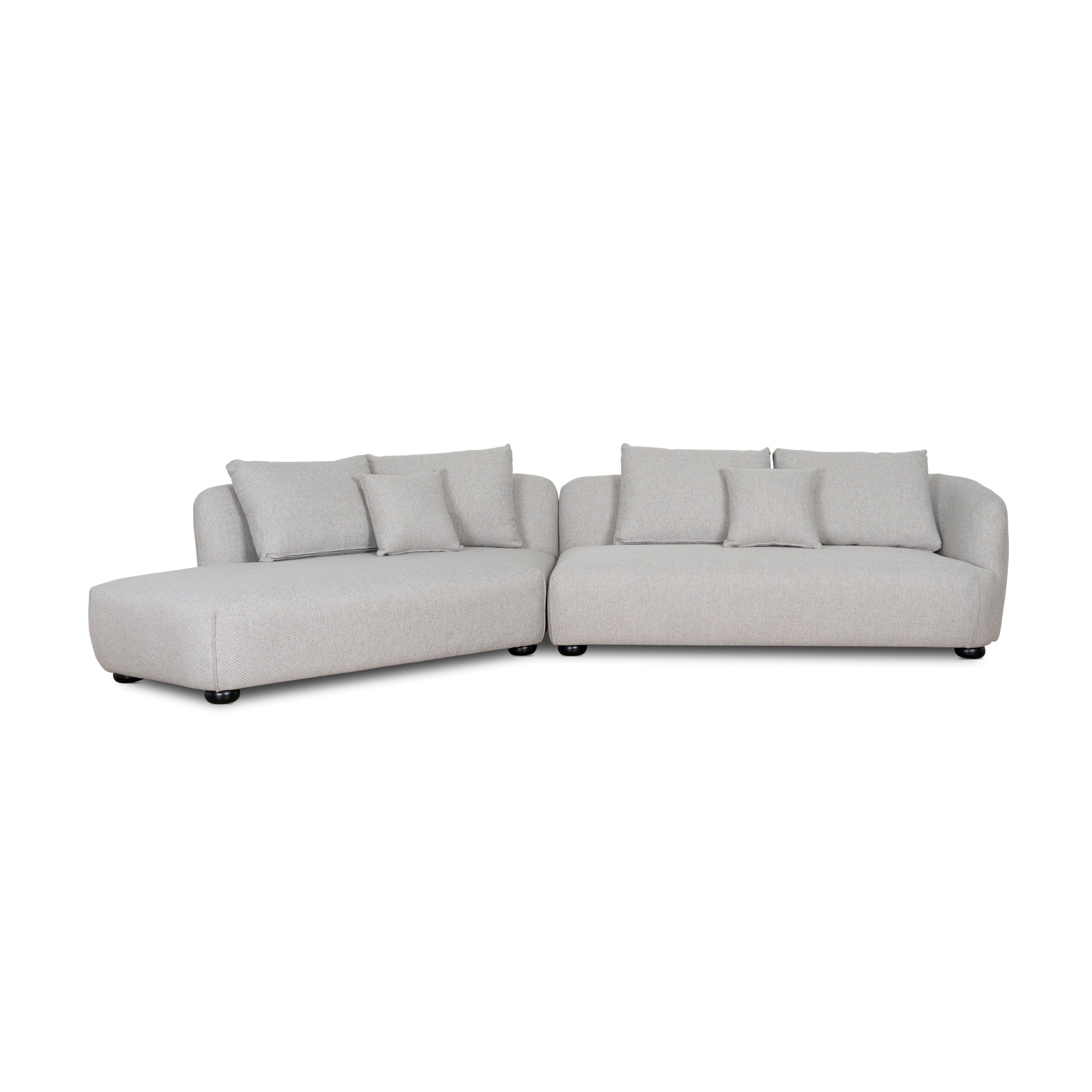 CLC10189-CA 3 Seater Left Chaise Sofa - Sterling Sand