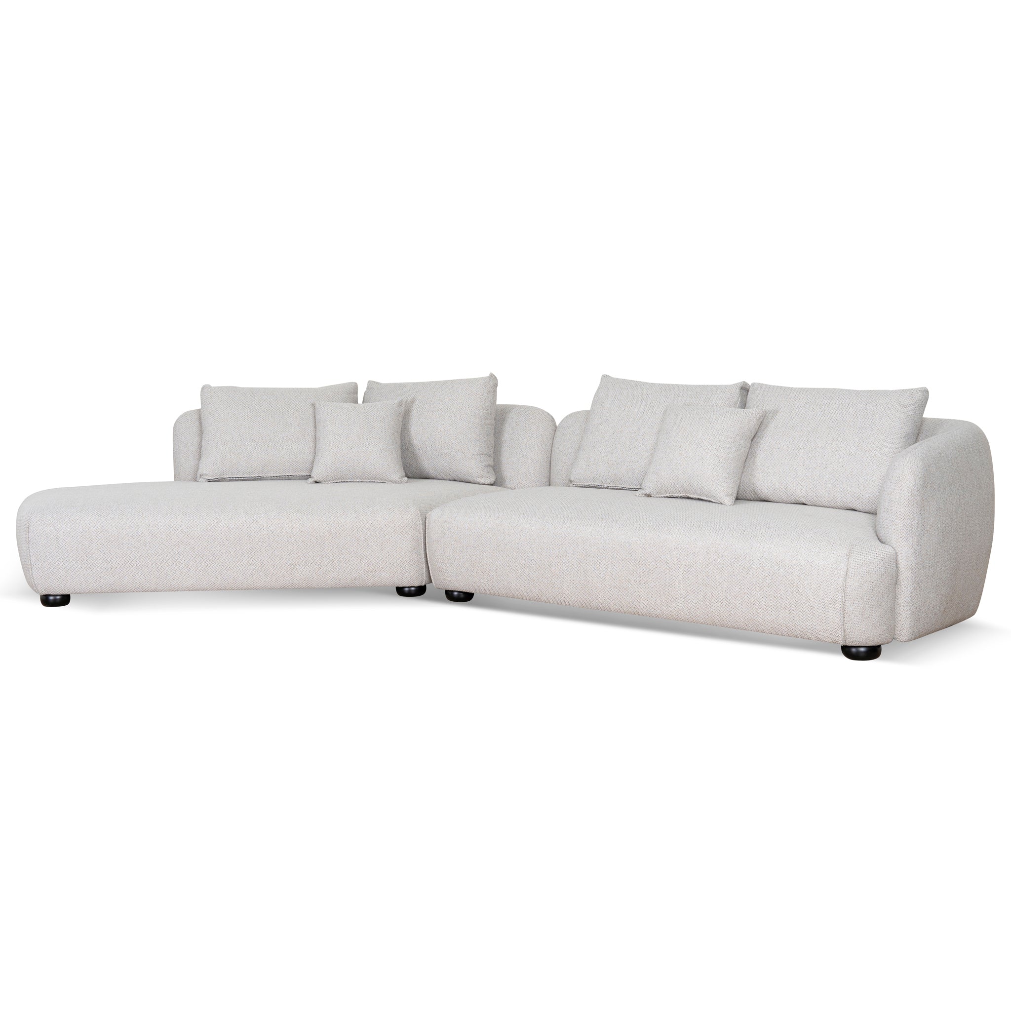 CLC10189-CA 3 Seater Left Chaise Sofa - Sterling Sand