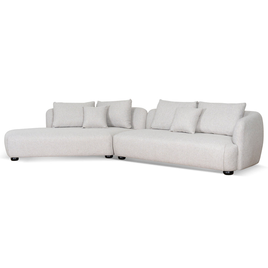 3 Seater Left Chaise Sofa - Sterling Sand
