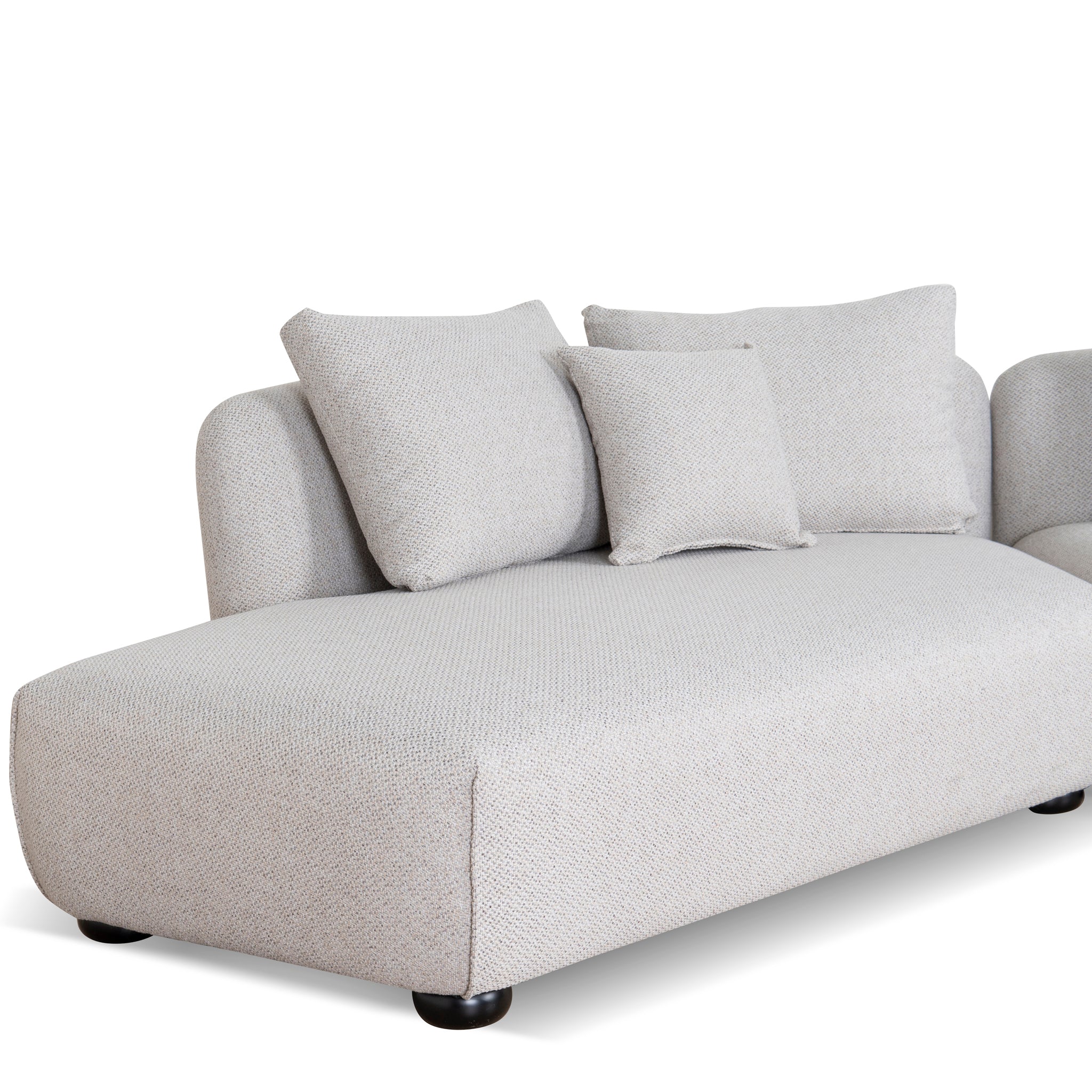 CLC10189-CA 3 Seater Left Chaise Sofa - Sterling Sand