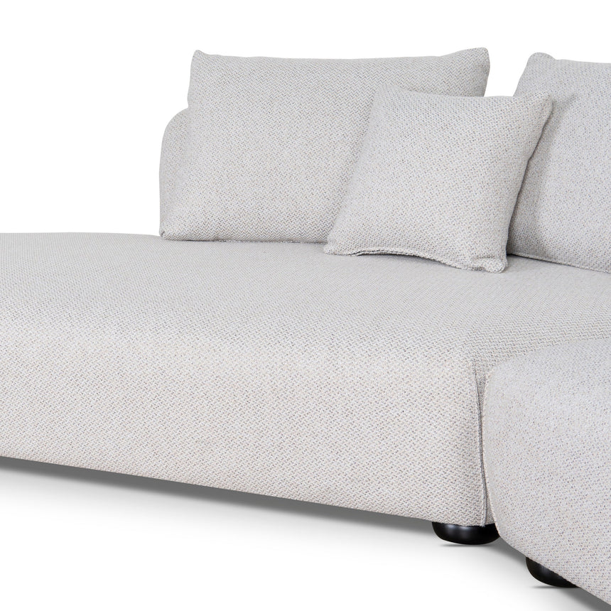 3 Seater Left Chaise Sofa - Sterling Sand