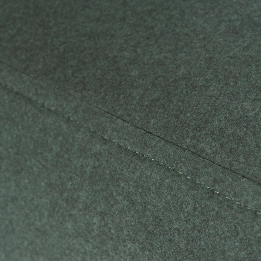 3 Seater Fabric Sofa - Burnt Green