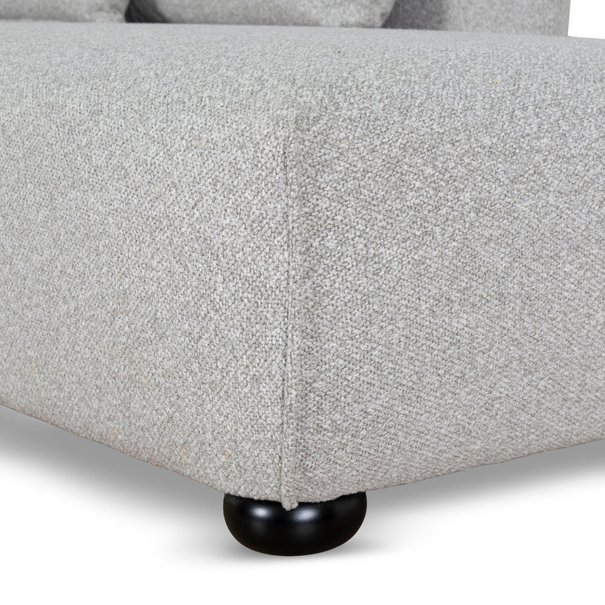 3 Seater Right Chaise Sofa - Clay Grey