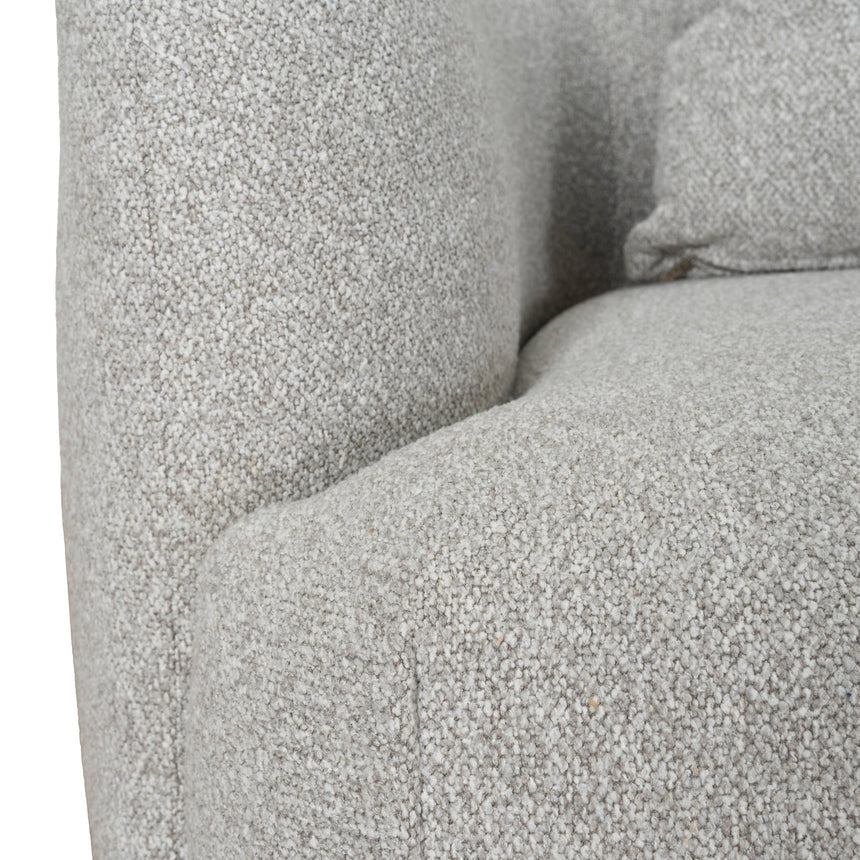 3 Seater Right Chaise Sofa - Clay Grey