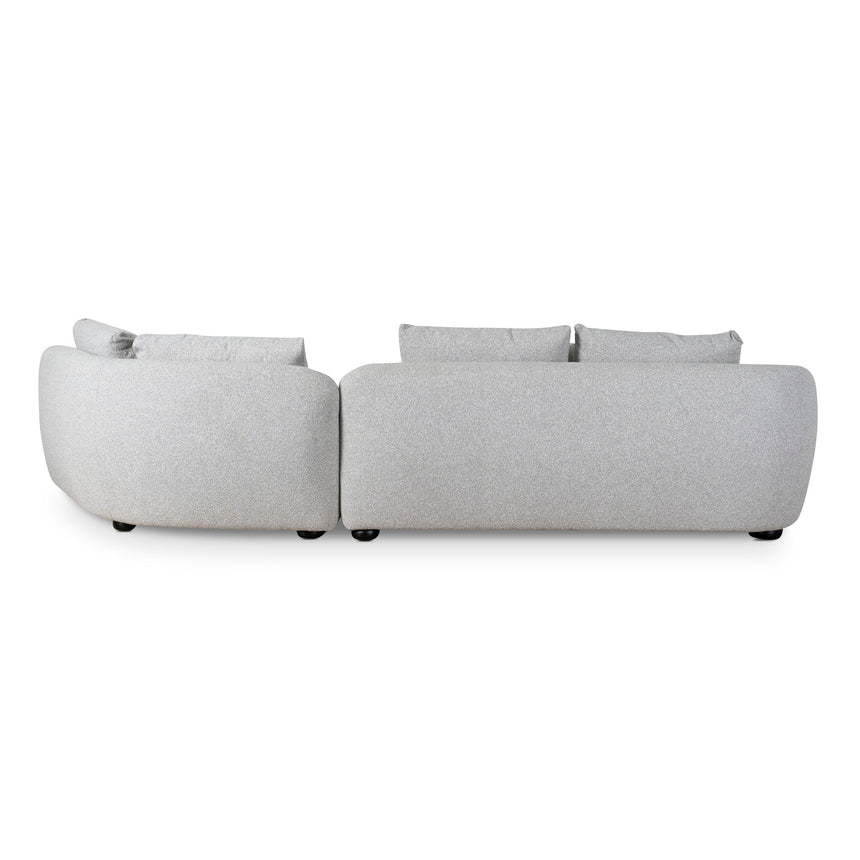 3 Seater Right Chaise Sofa - Clay Grey