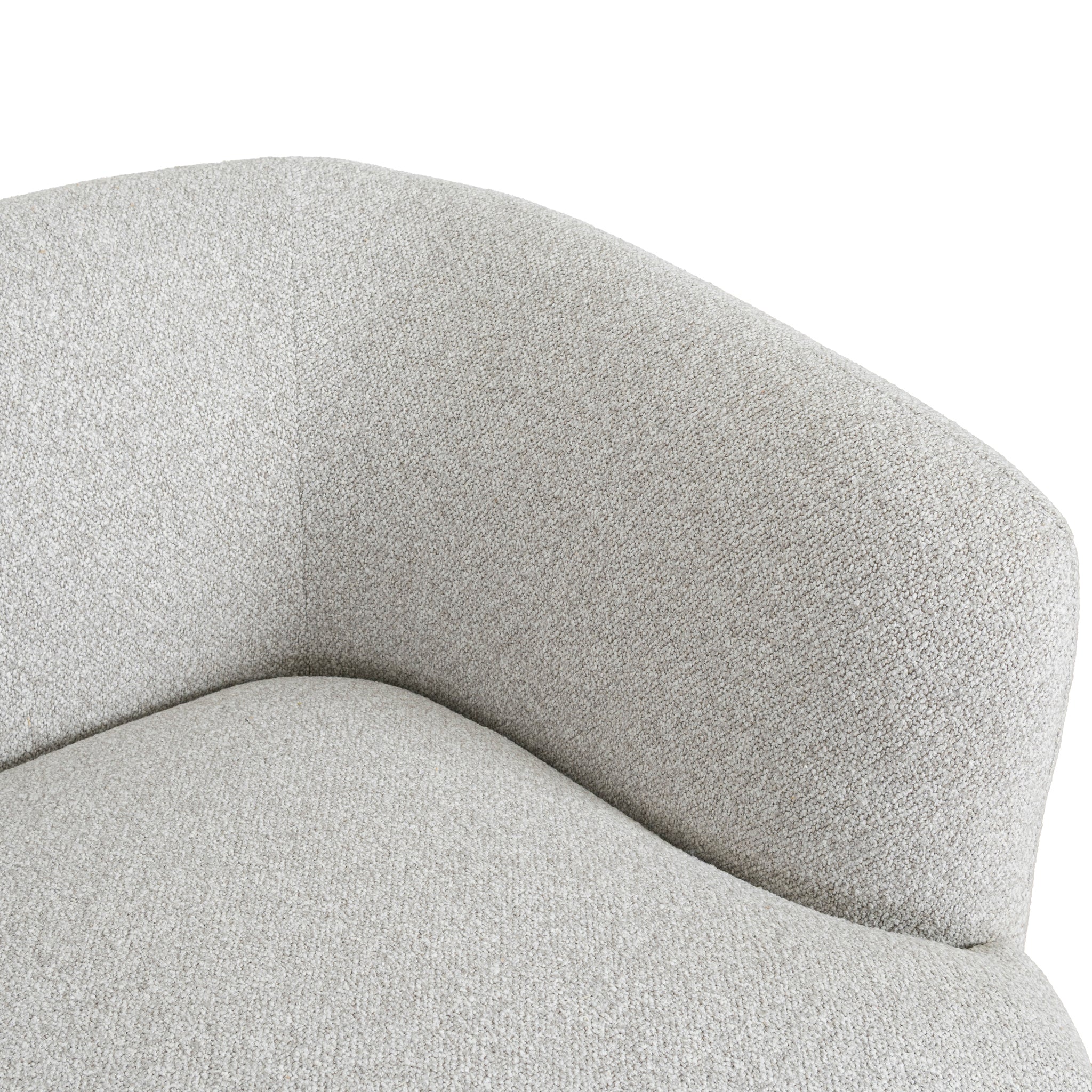 CLC10204-CA 3 Seater Left Chaise Sofa - Clay Grey