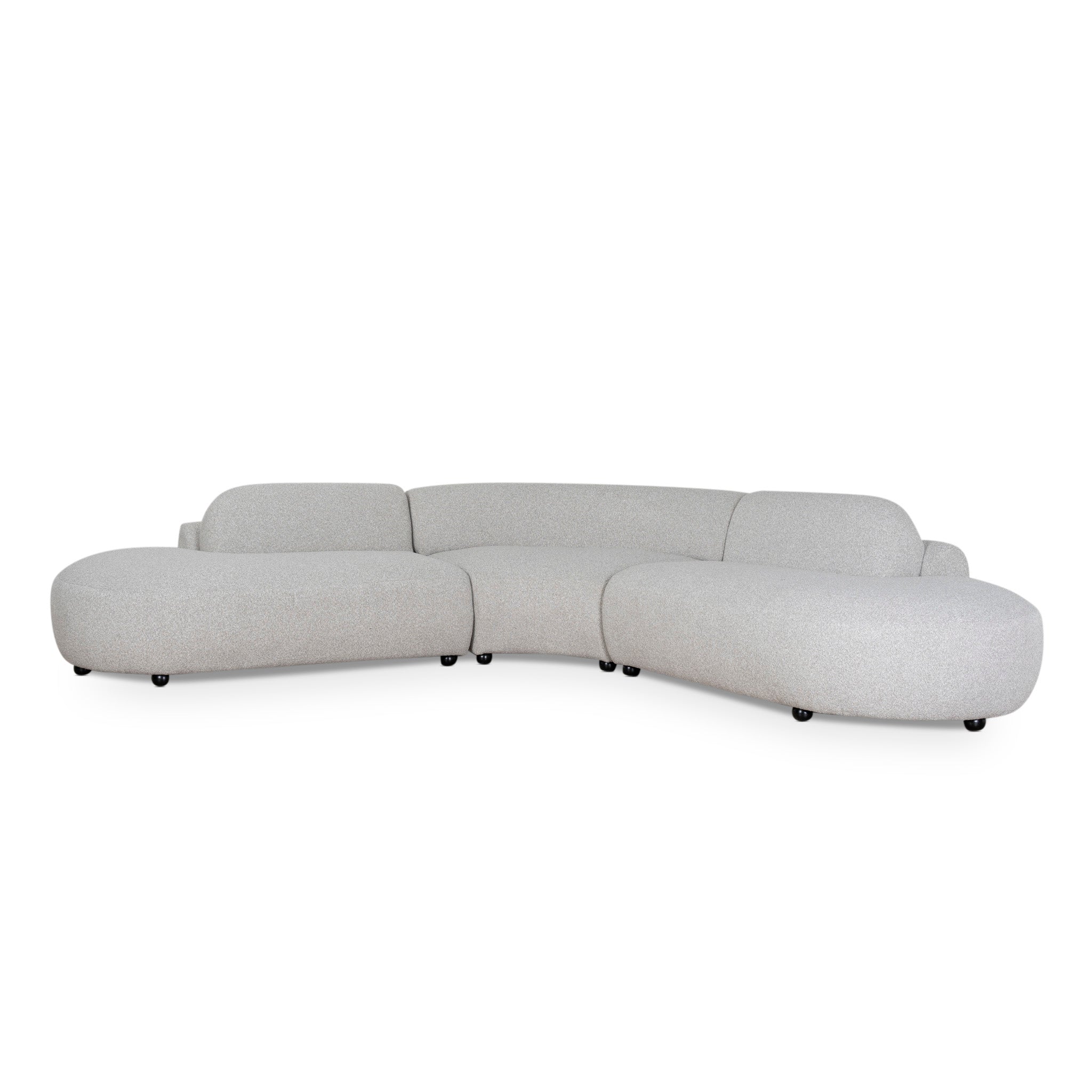 Corner Sofa - Clay Grey