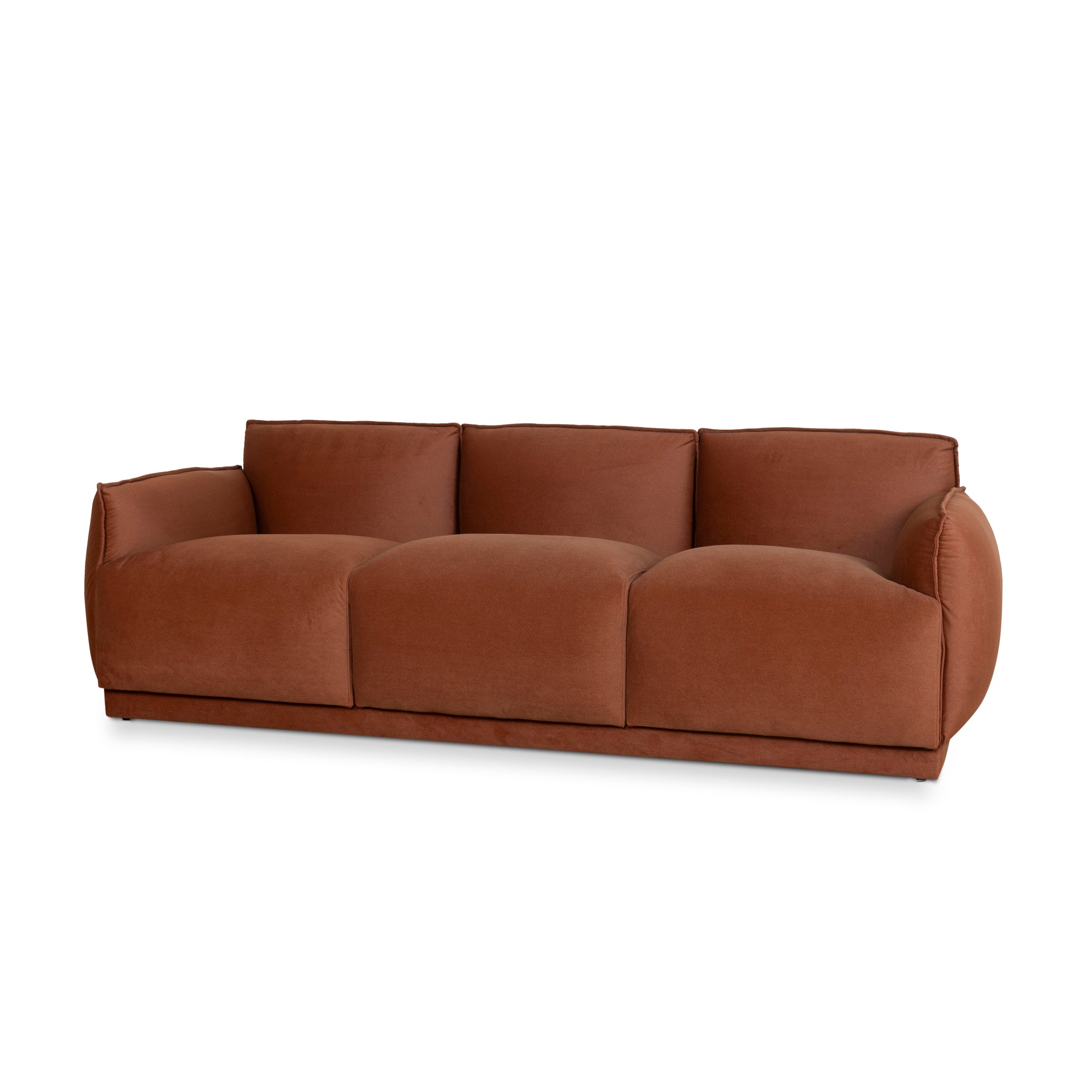 3 Seater Sofa - Red Bronze