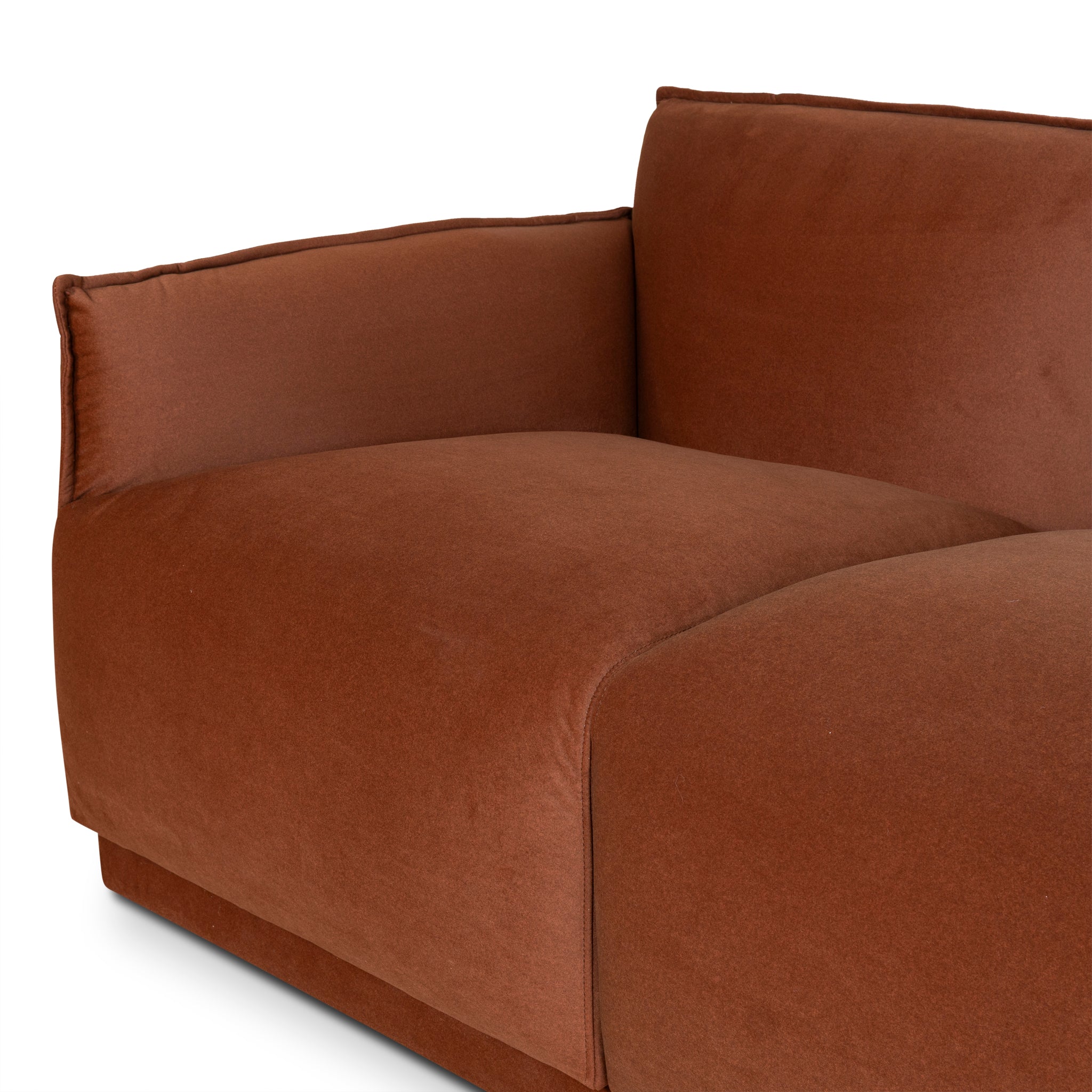 3 Seater Sofa - Red Bronze