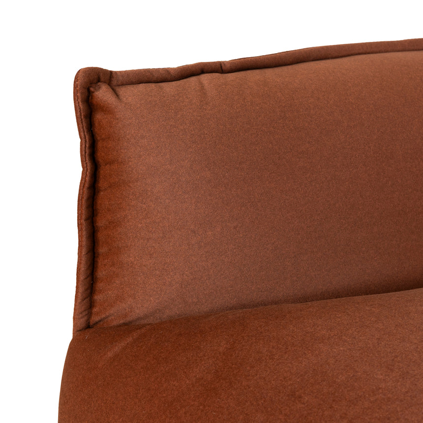 3 Seater Sofa - Rustic Burnt Orange