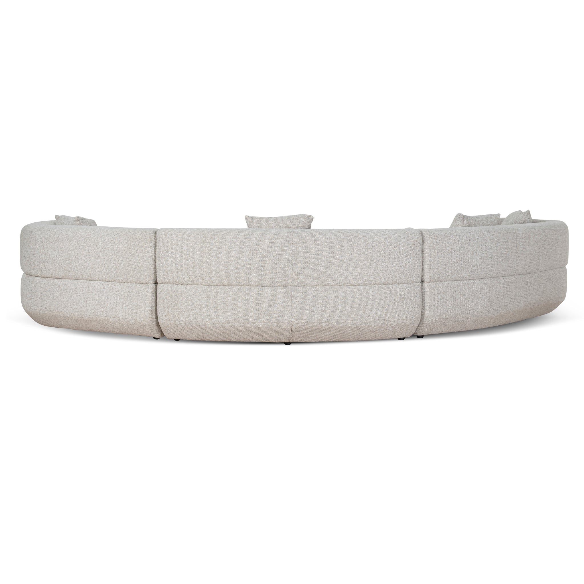 Modular Right Chaise Sofa - Milan Beige - image 8