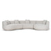 Modular Right Chaise Sofa - Milan Beige - image 3