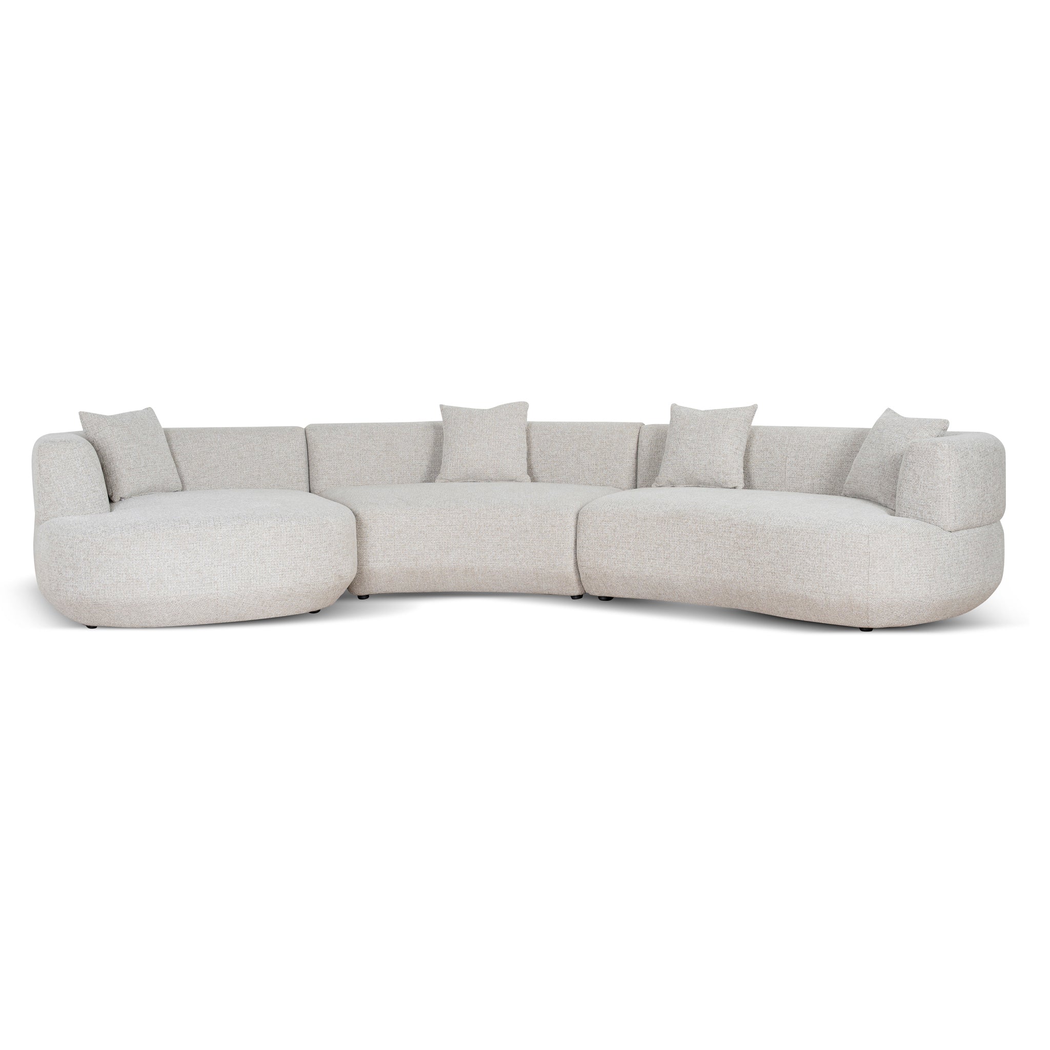 CLC10273-FS Modular Left Chaise Sofa - Milan Beige