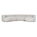 Modular Right Chaise Sofa - Milan Beige - image 2