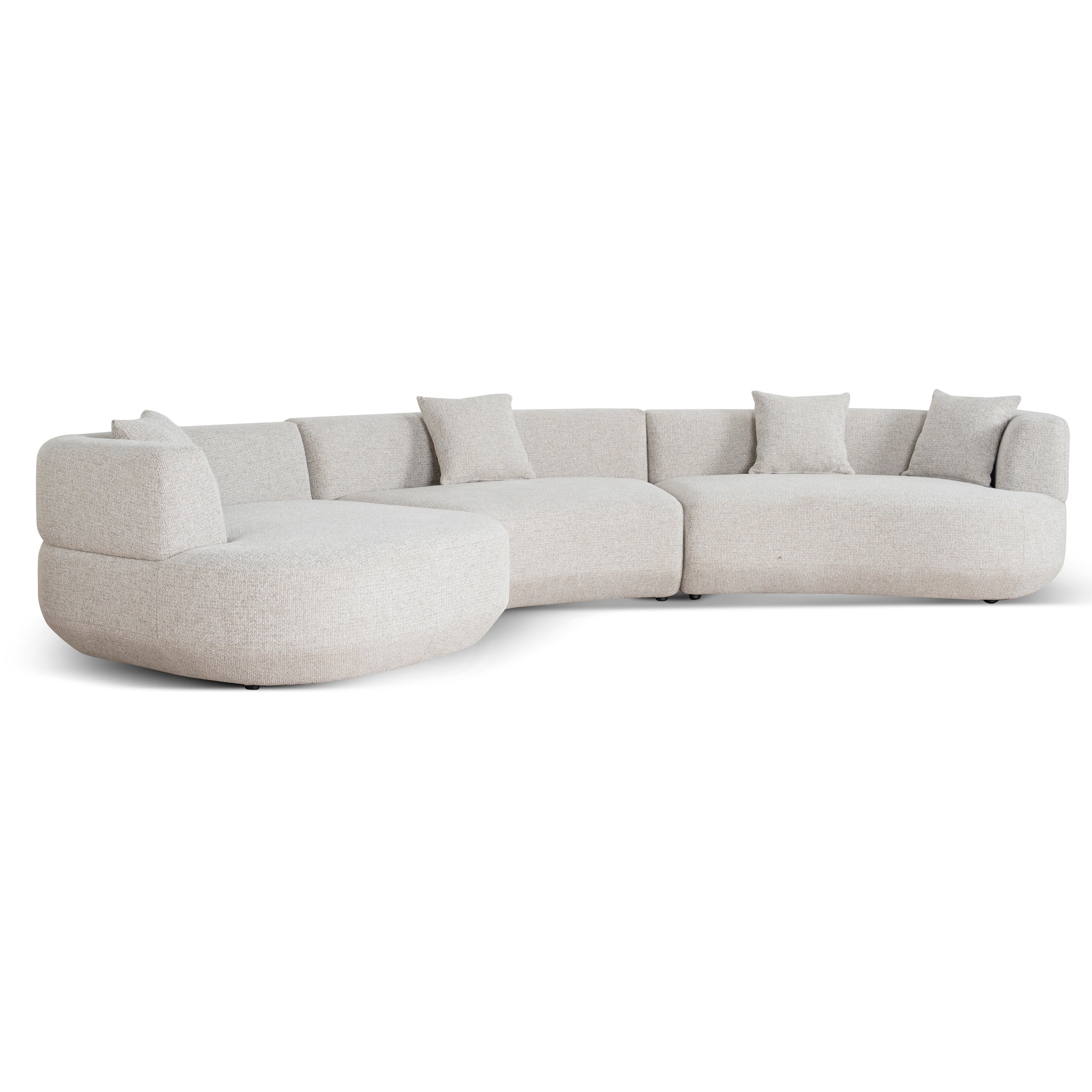 CLC10273-FS Modular Left Chaise Sofa - Milan Beige