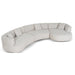 Modular Right Chaise Sofa - Milan Beige - image 5