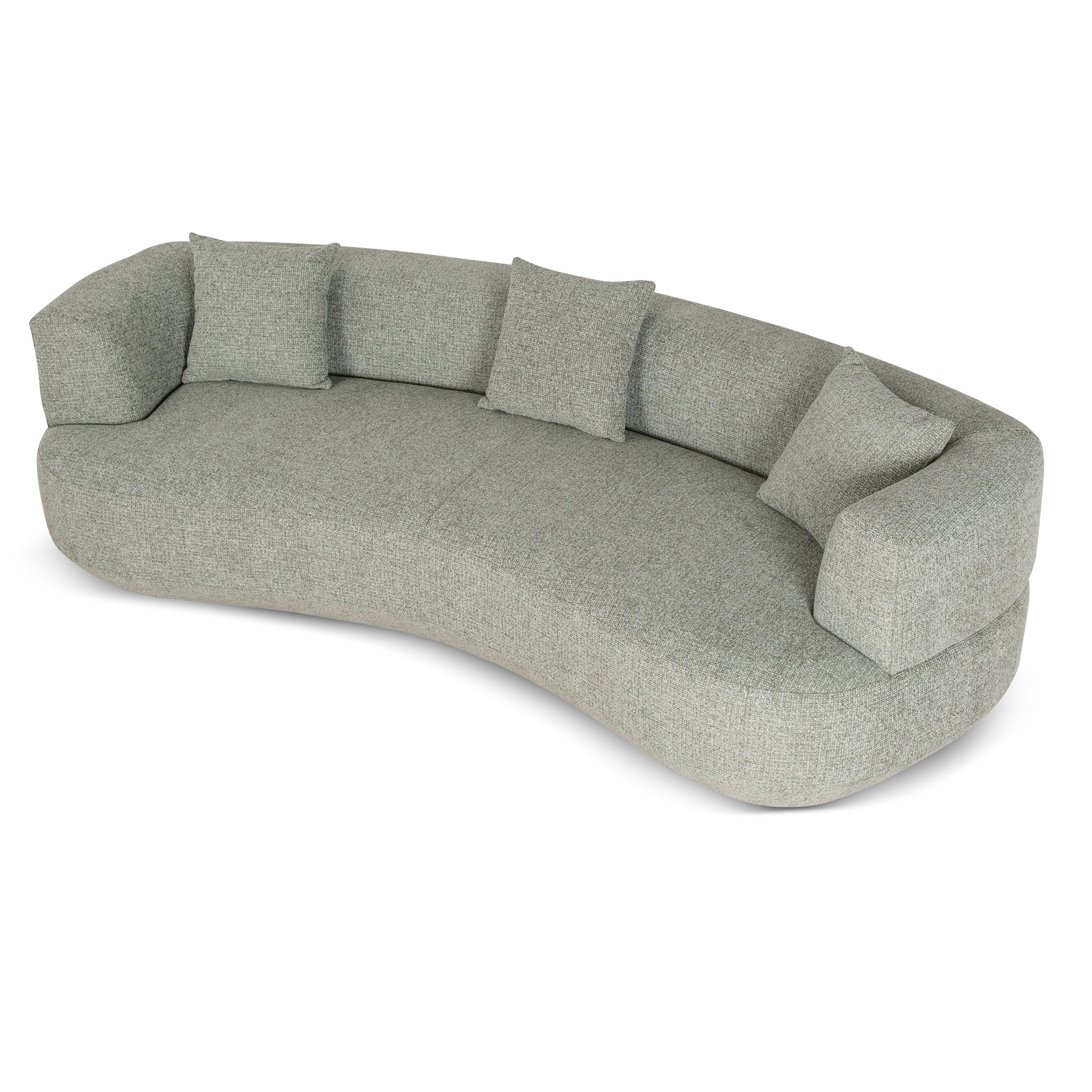 3 Seater Sofa - Coral Light Green