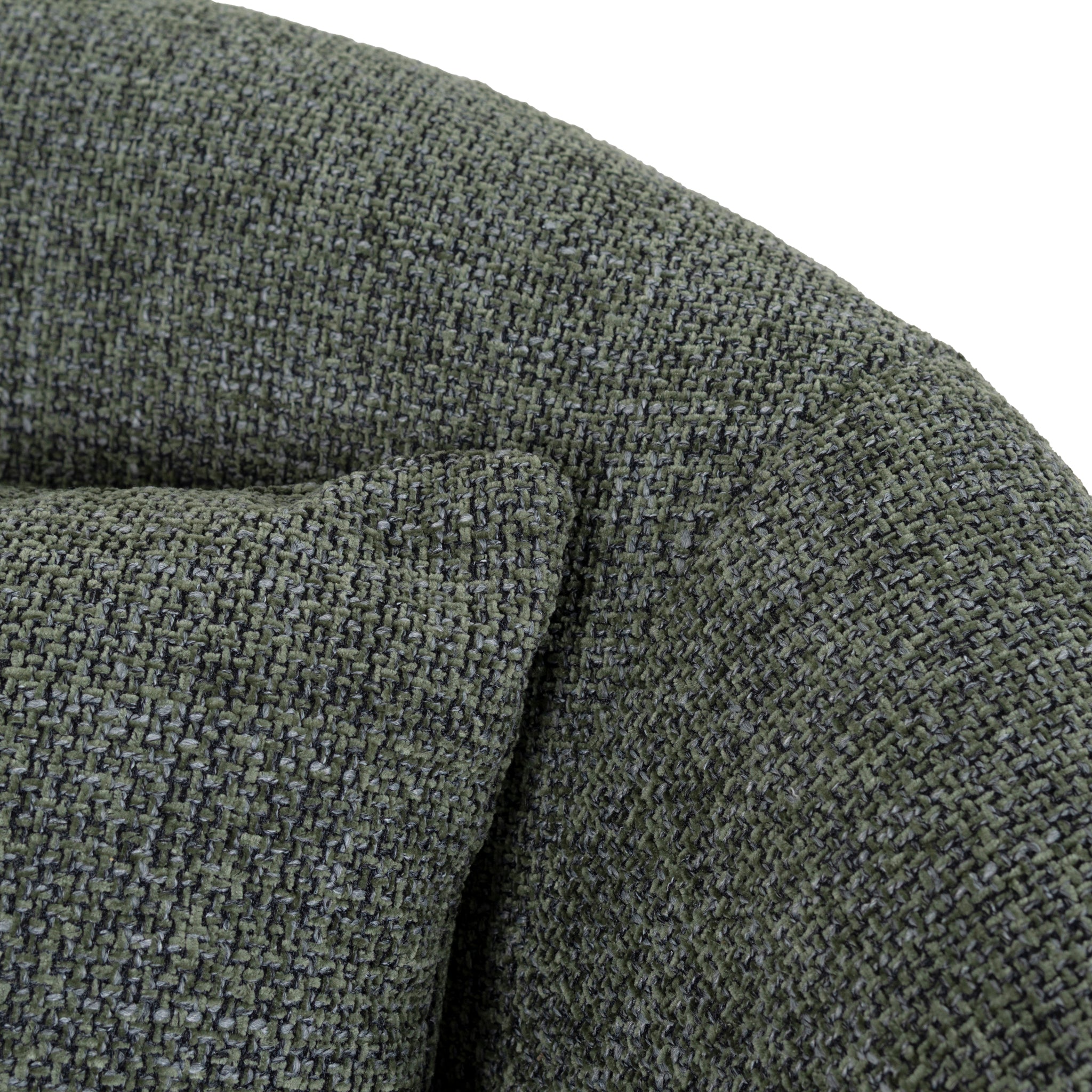 CLC10355-KSO Swivel Armchair - Moss Green