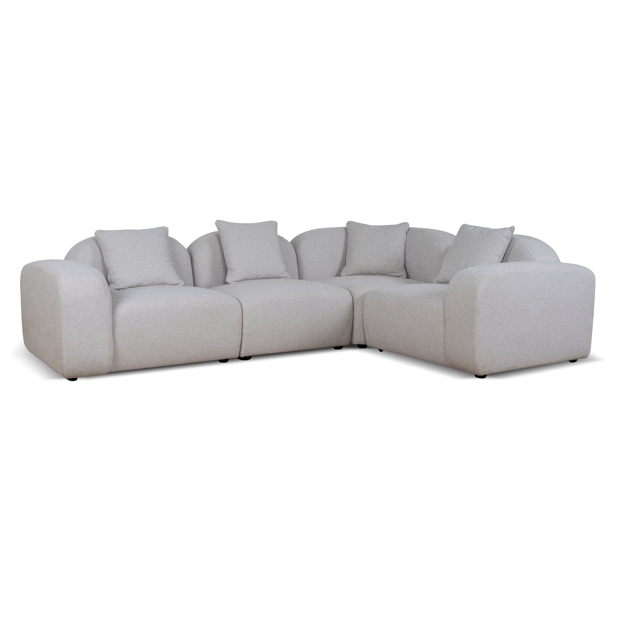 CLC10361-OLS Corner Option for 4 Seater Sofa - Sandstone Beige