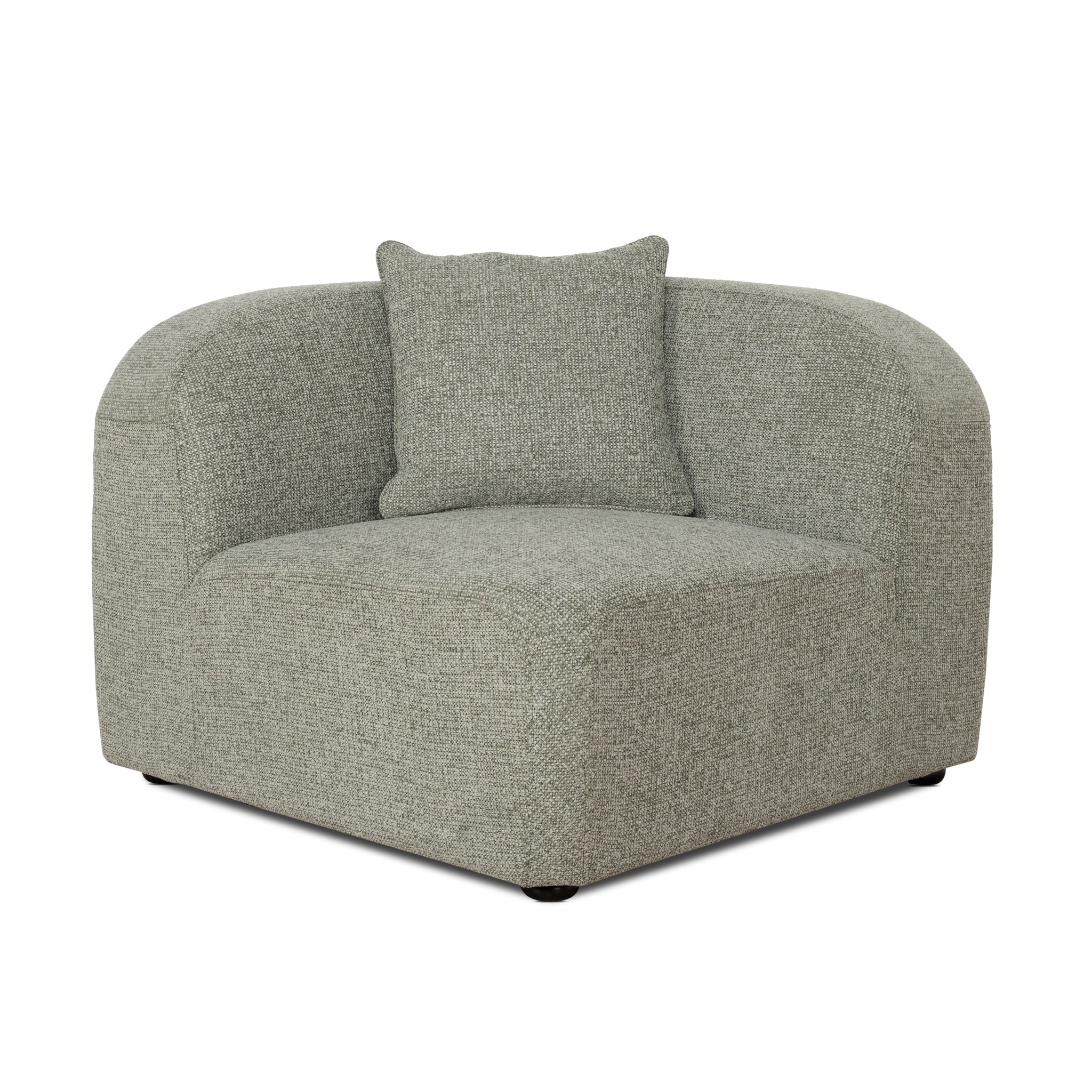 Corner Option for 4 Seater Sofa - Coral Light Green