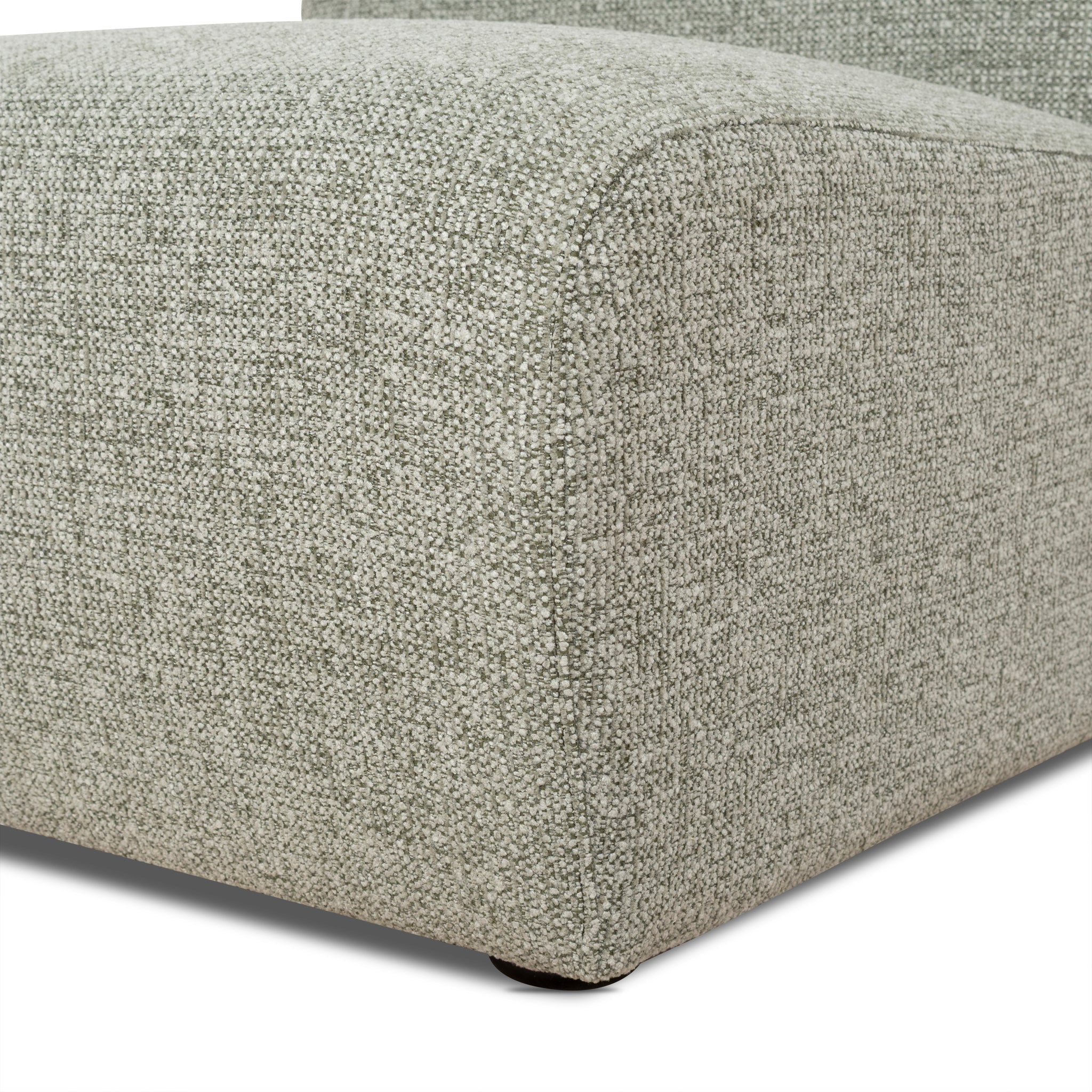 Additional Armless for 4 Seater Sofa - Coral Light Green