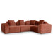 Corner Option for 4 Seater Sofa - Burnt Maroon - image 10