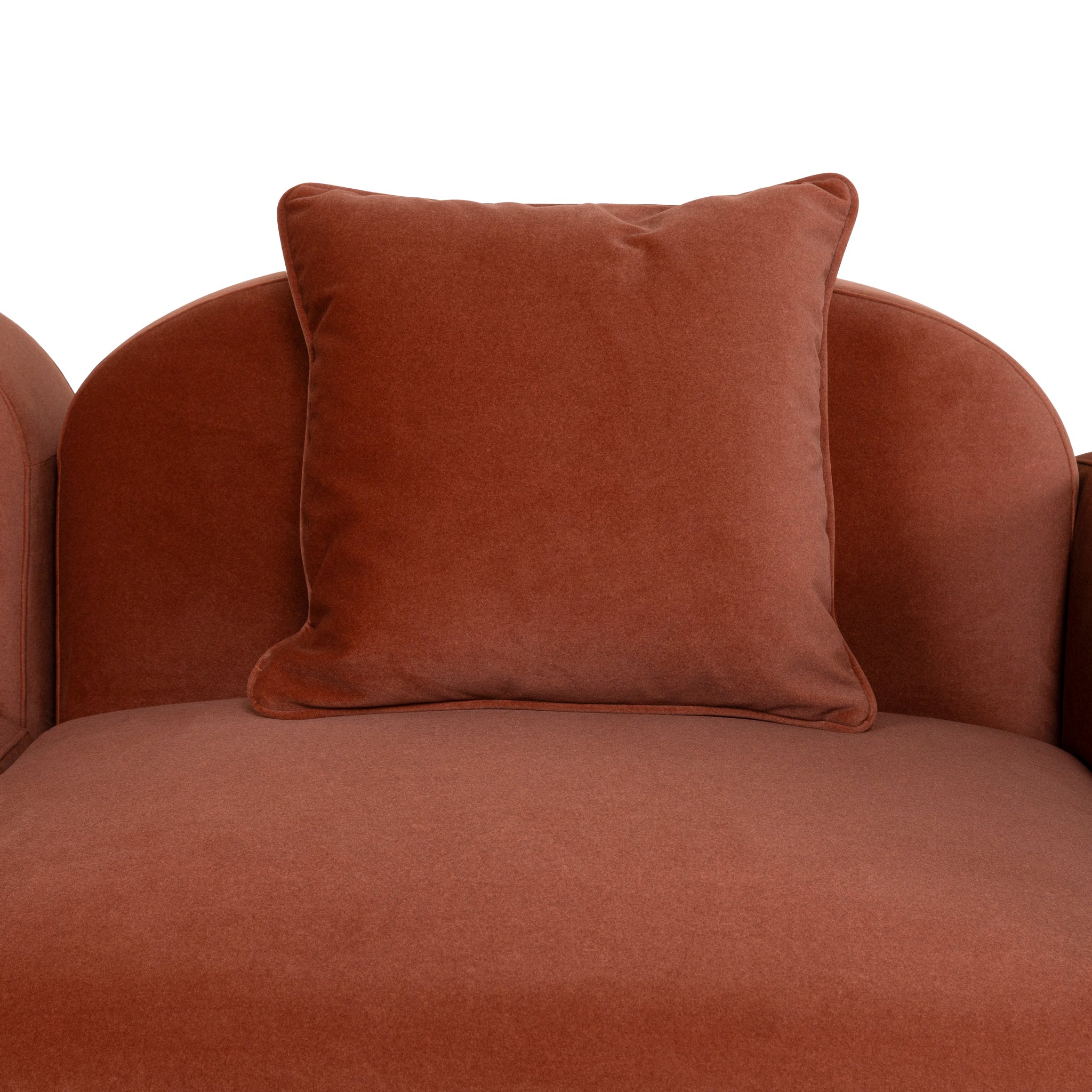 3 Seater Sofa - Umber Orange
