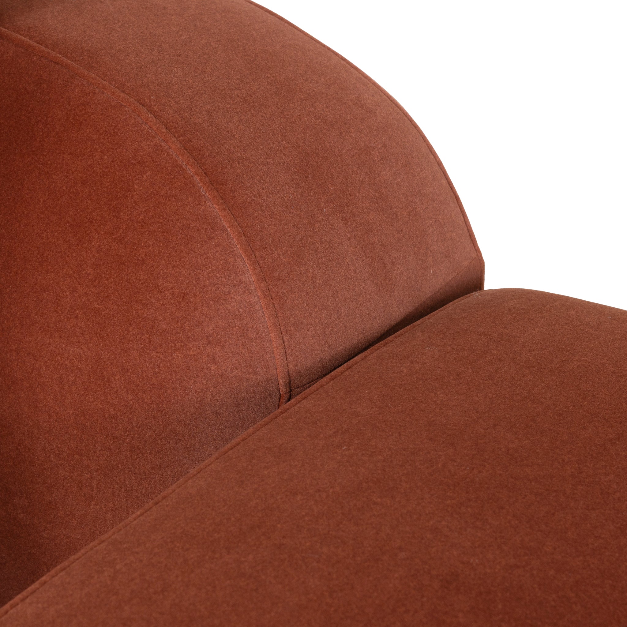 3 Seater Sofa - Umber Orange