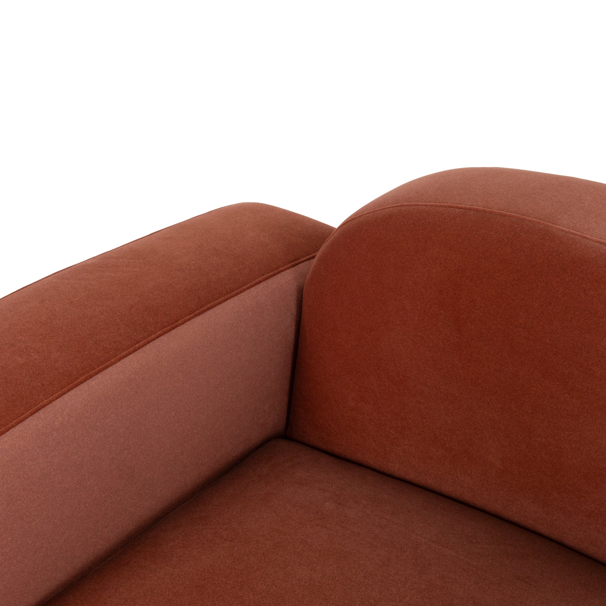 3 Seater Sofa - Umber Orange