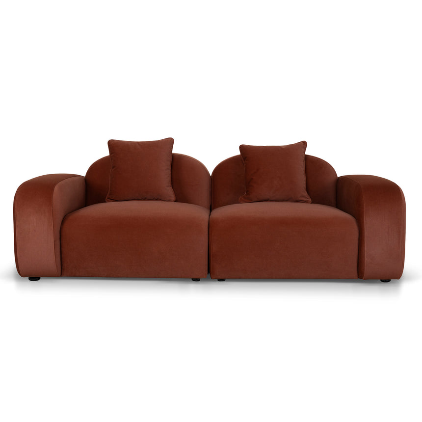 3 Seater Sofa - Umber Orange