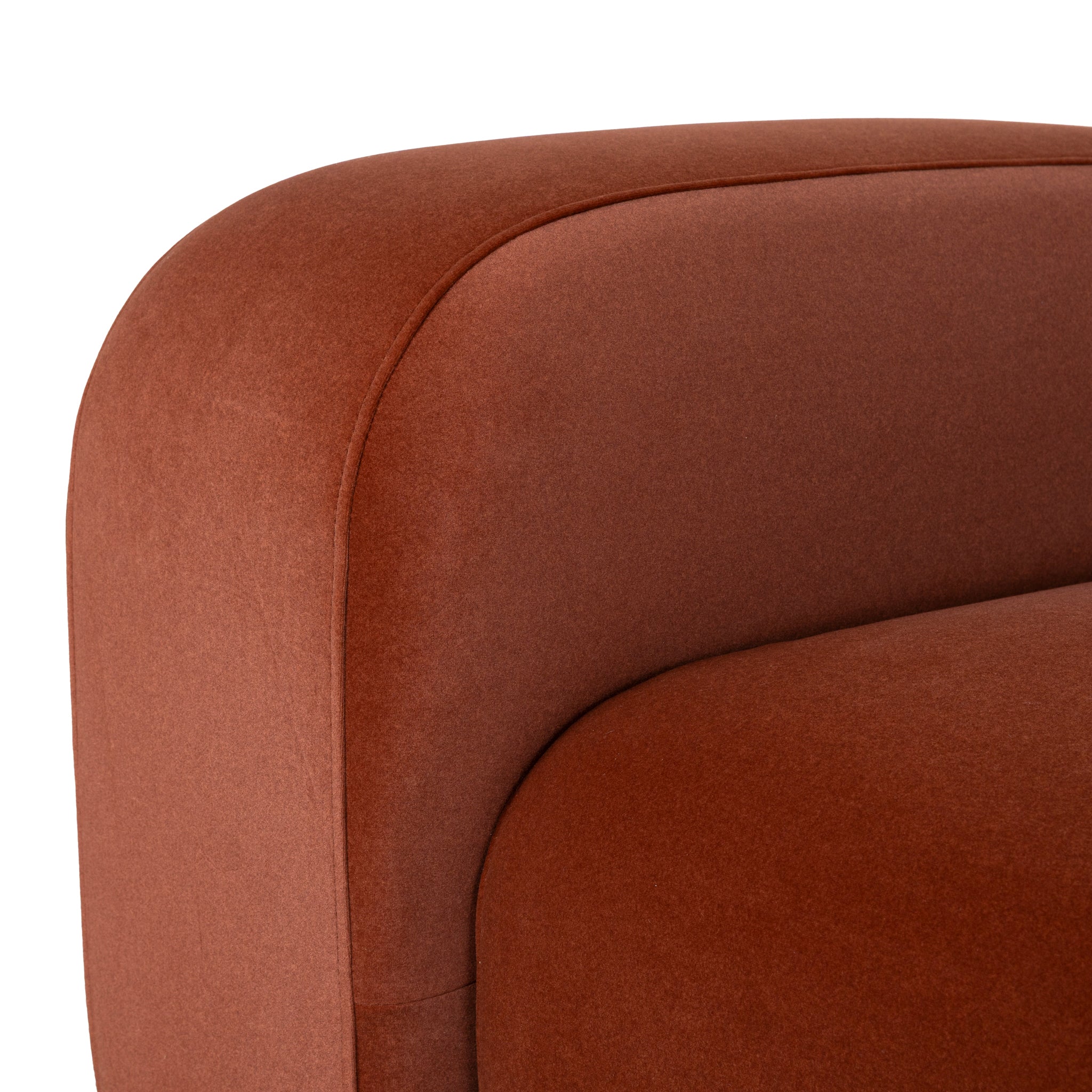3 Seater Sofa - Umber Orange