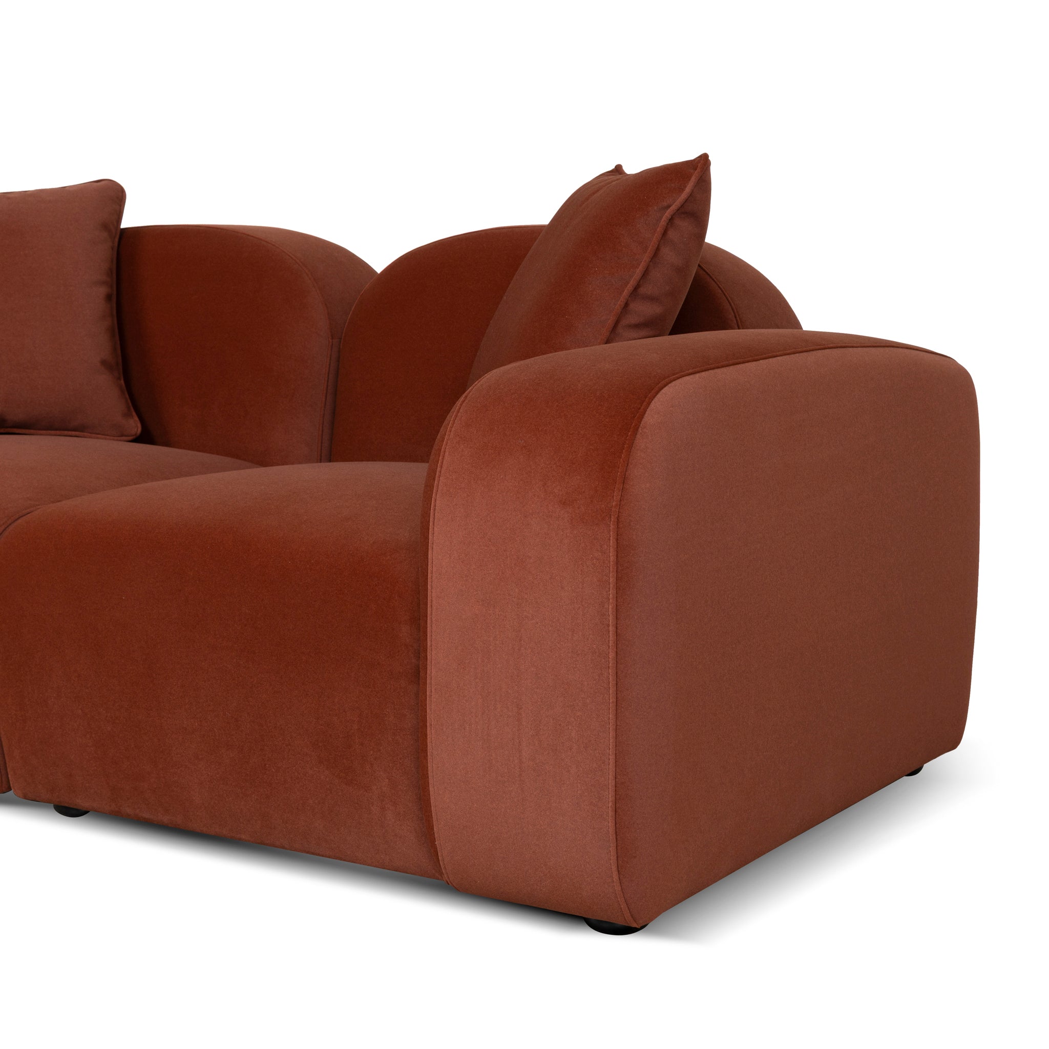 CLC10369-OLS 2 Seater Sofa - Umber Orange