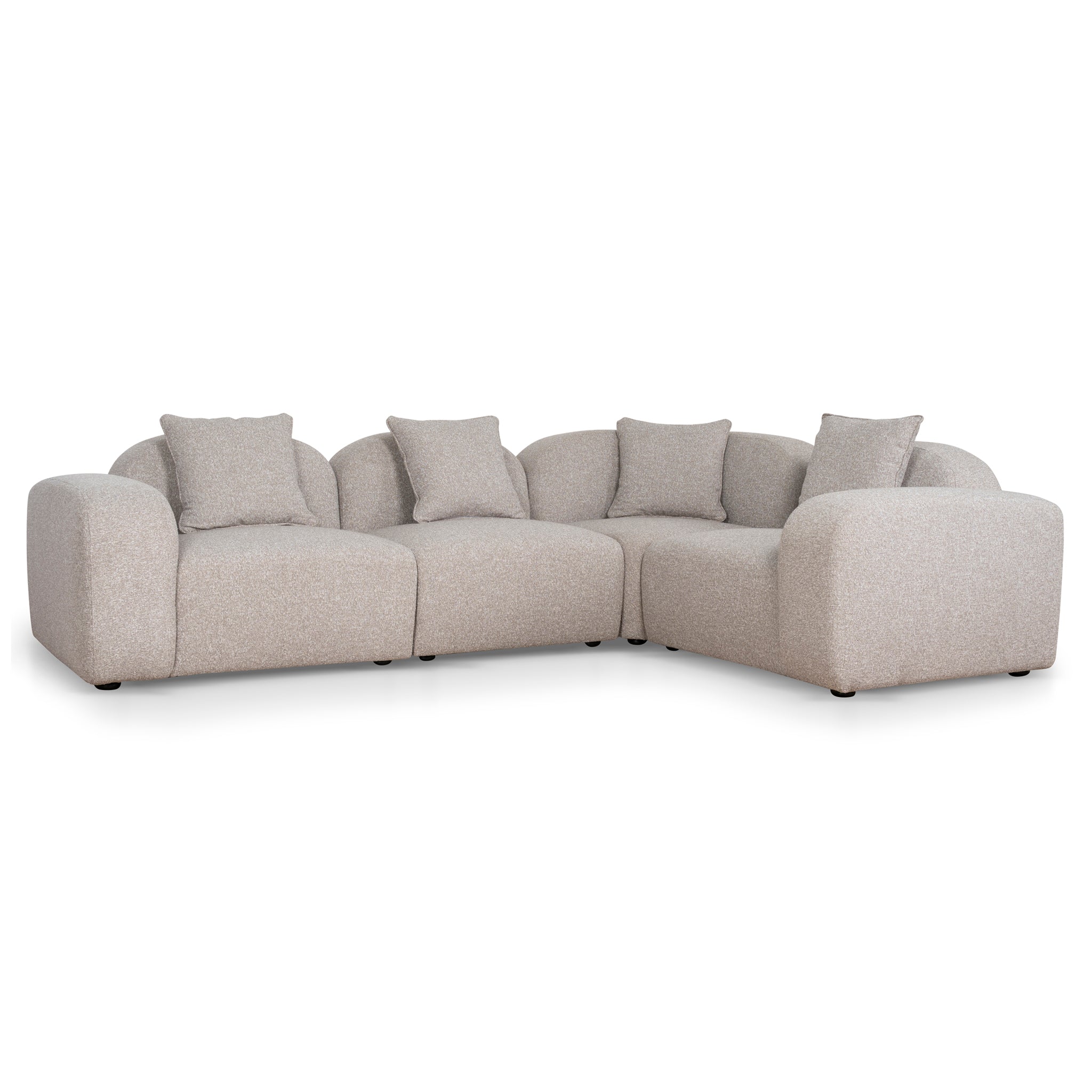 CLC10371-OLS Corner Option for 4 Seater Sofa - Hazel Beige