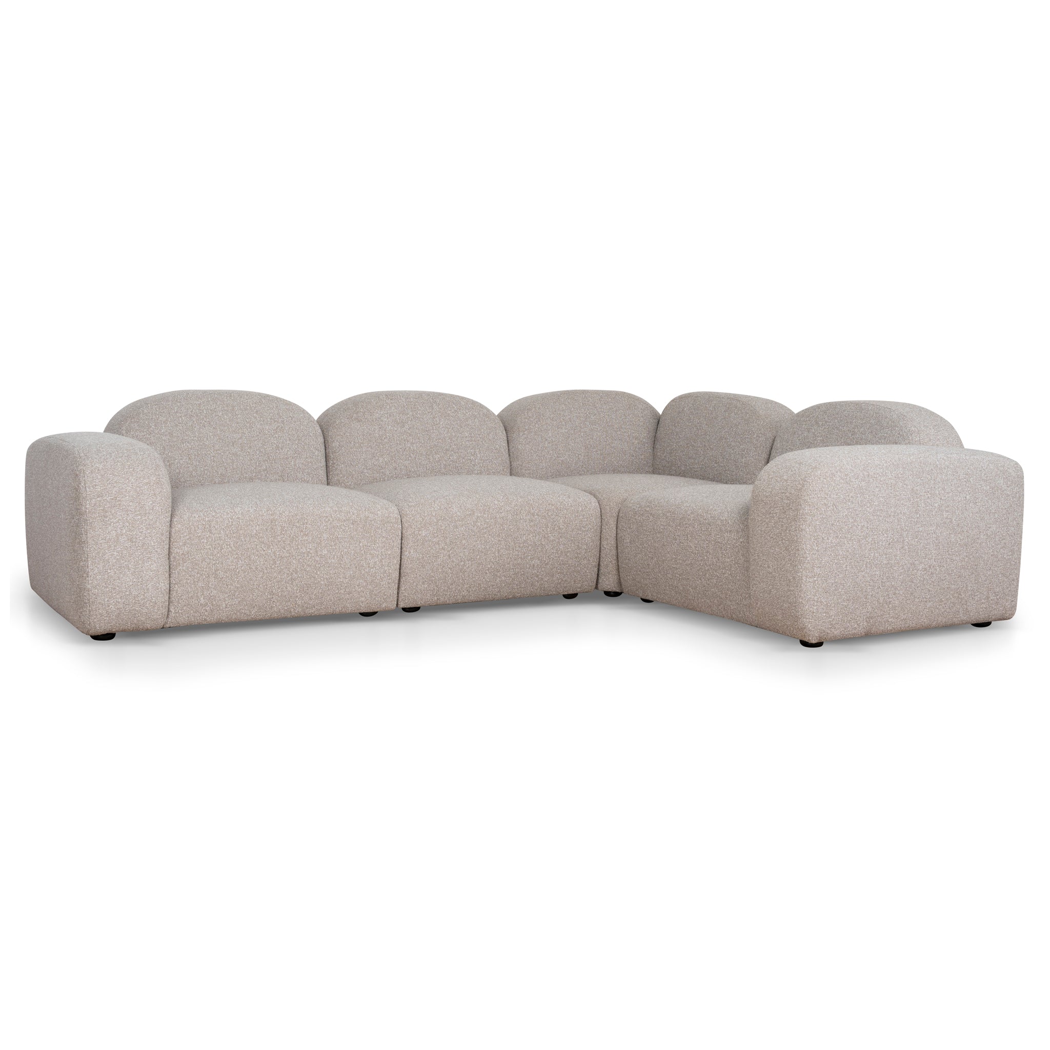 CLC10371-OLS Corner Option for 4 Seater Sofa - Hazel Beige