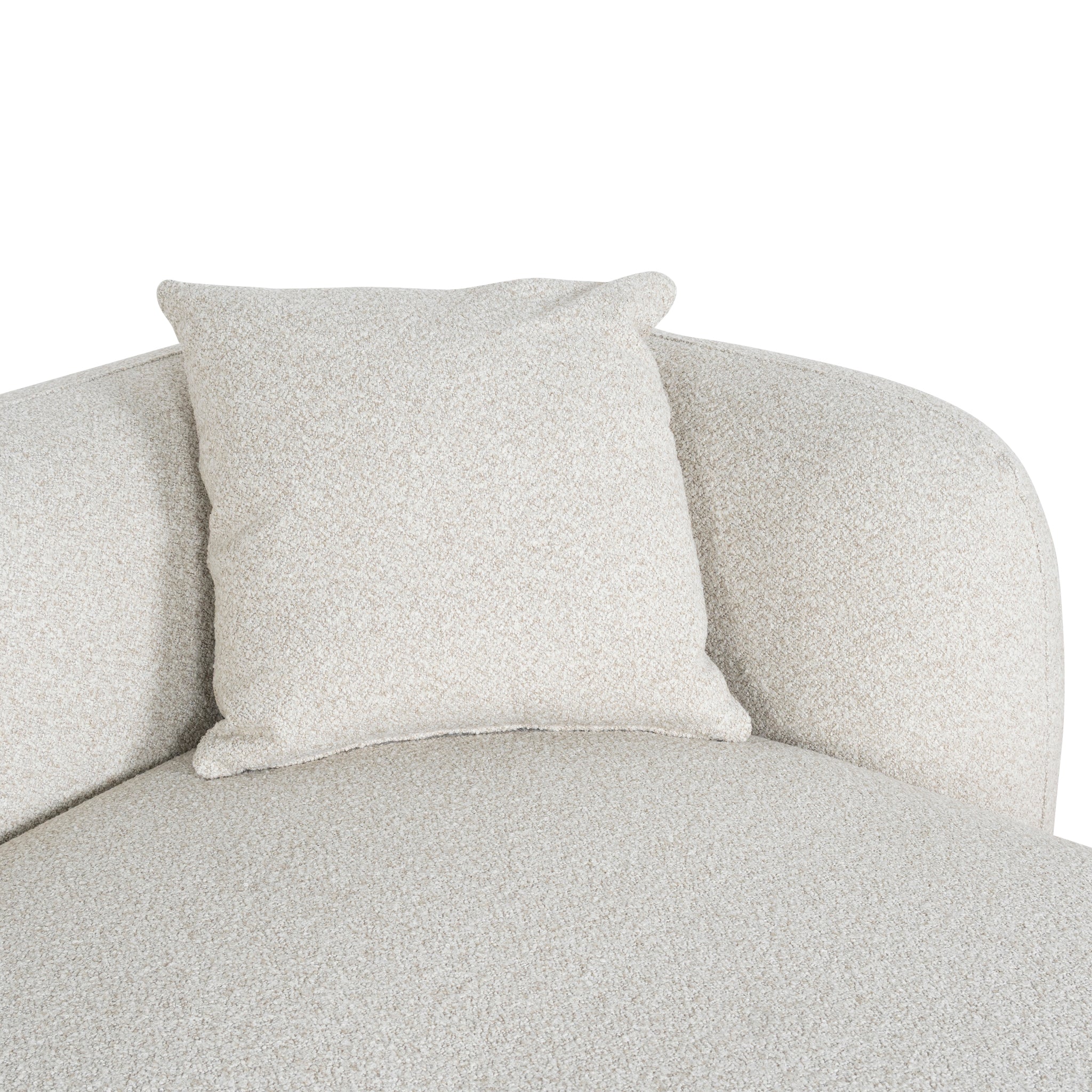 CLC10385-AE 3 Seater Right Chaise Sofa - Oatmeal Beige