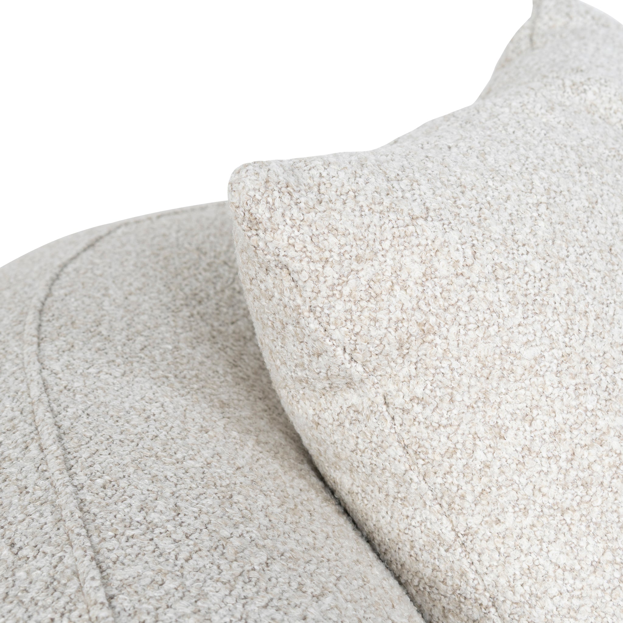 CLC10385-AE 3 Seater Right Chaise Sofa - Oatmeal Beige