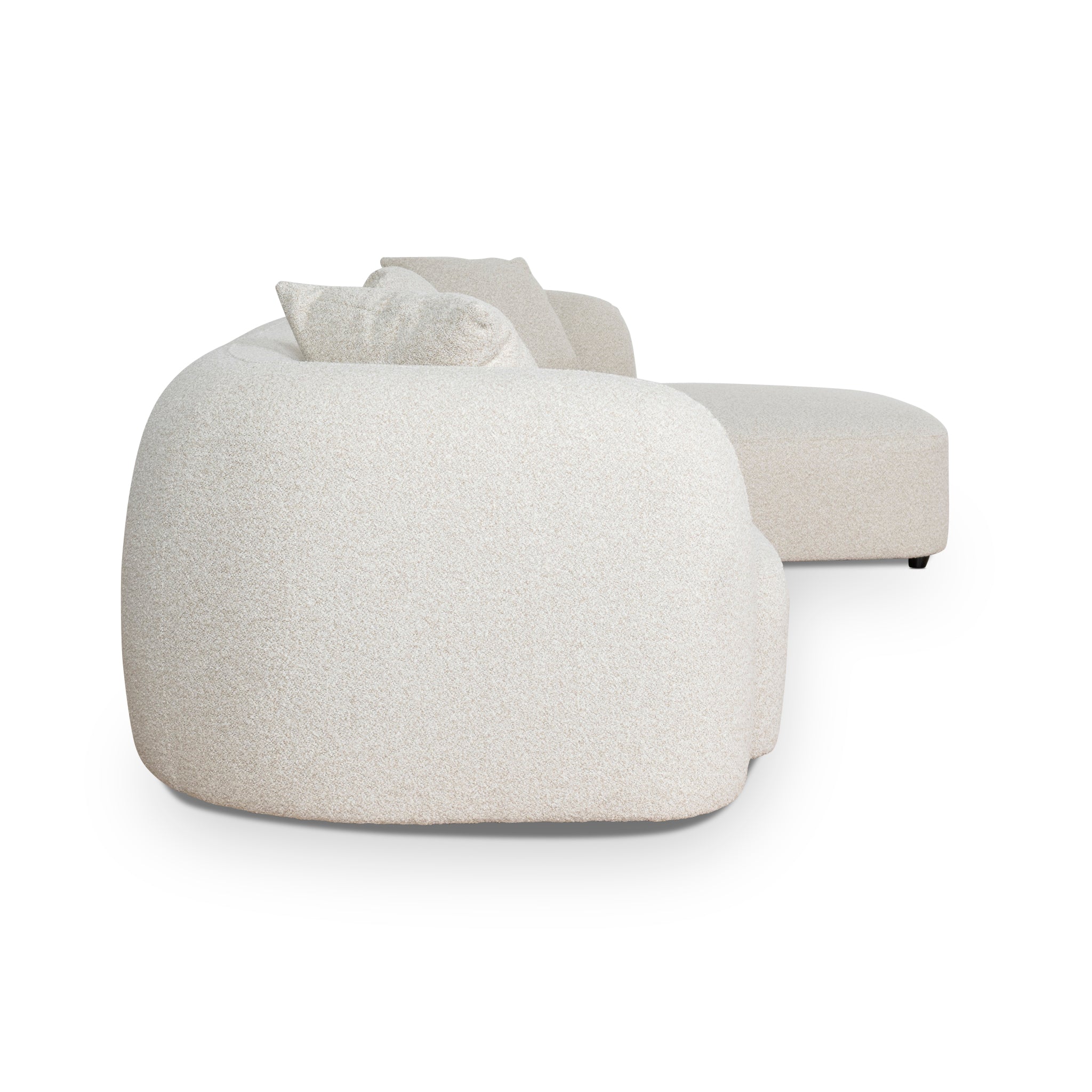 CLC10385-AE 3 Seater Right Chaise Sofa - Oatmeal Beige