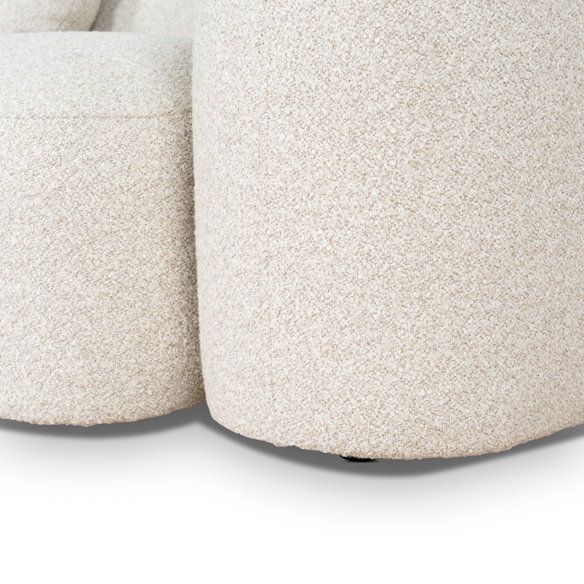 CLC10386-AE 3 Seater Left Chaise Sofa - Oatmeal Beige