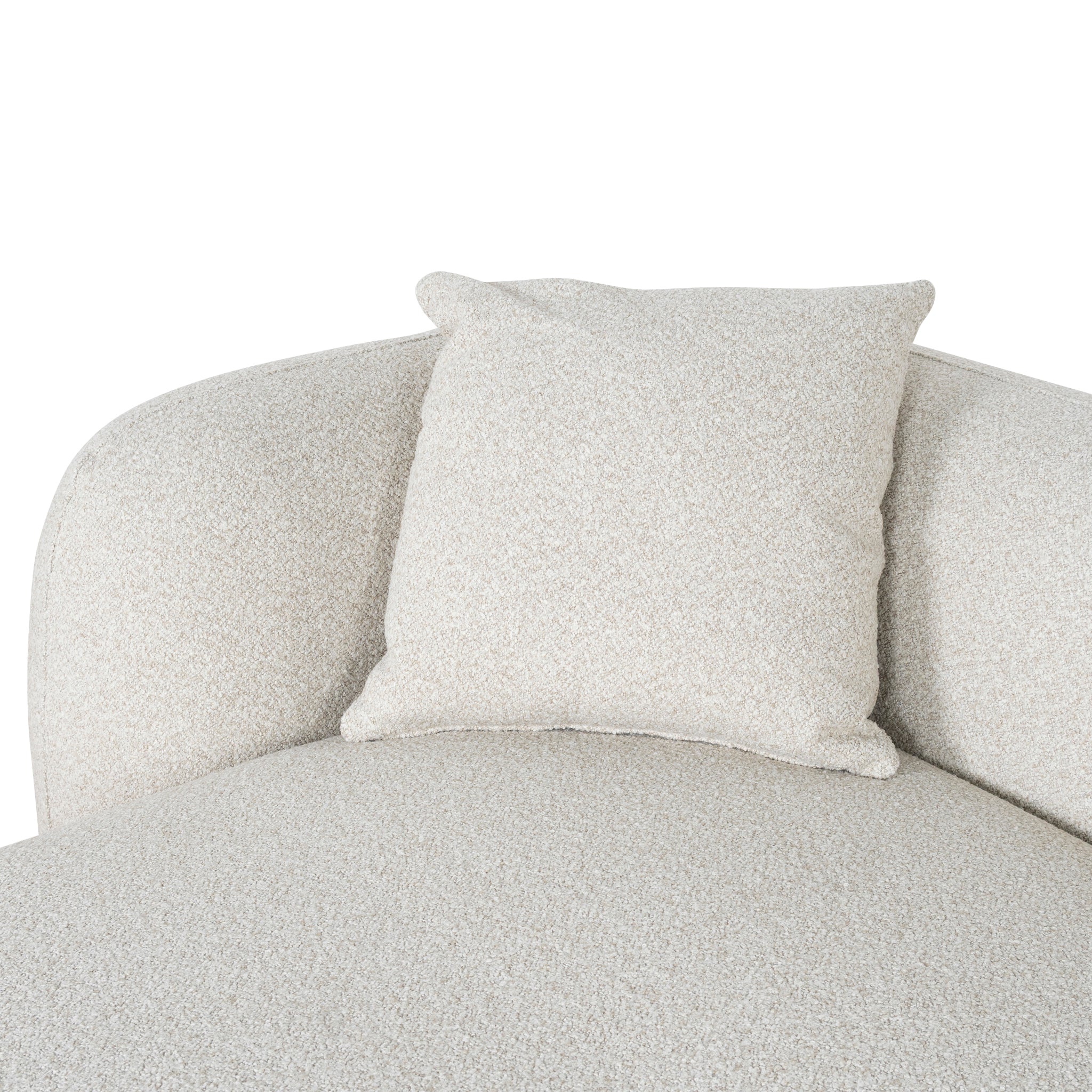 CLC10386-AE 3 Seater Left Chaise Sofa - Oatmeal Beige