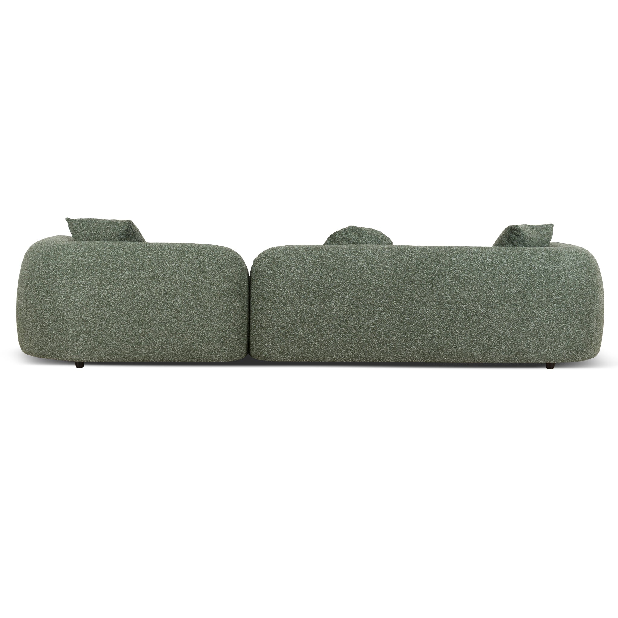 CLC10387-AE 3 Seater Right Chaise Sofa - Amazon Green