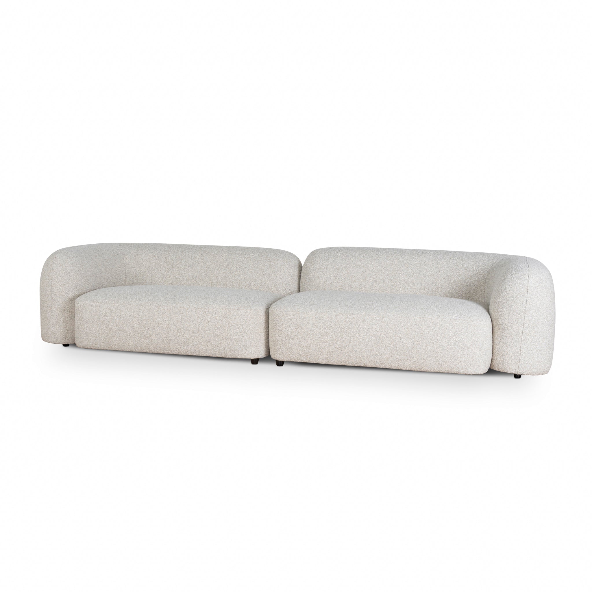 4 Seater Sofa - Oatmeal Beige - Justus