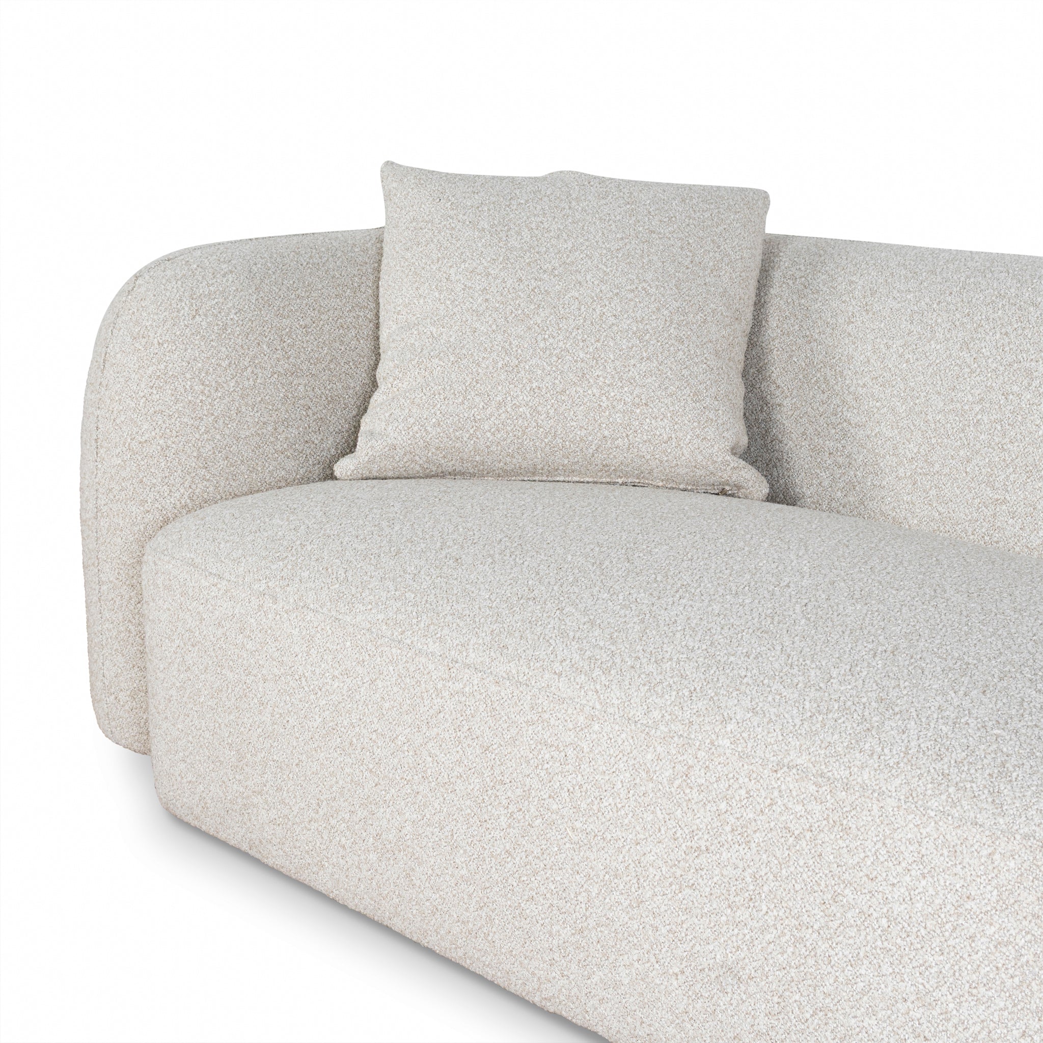 4 Seater Sofa - Oatmeal Beige - Justus