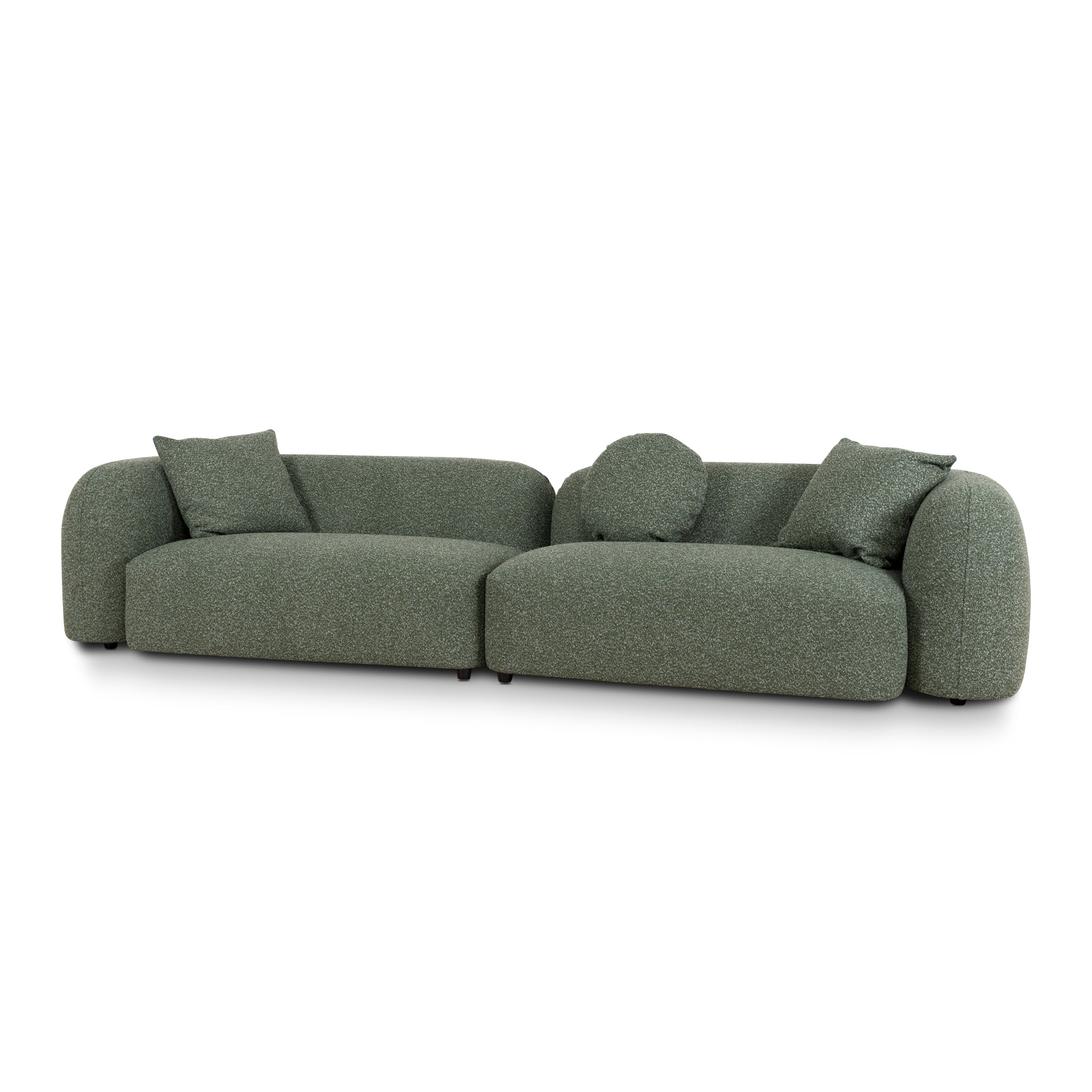 4 Seater Sofa - Amazon Green