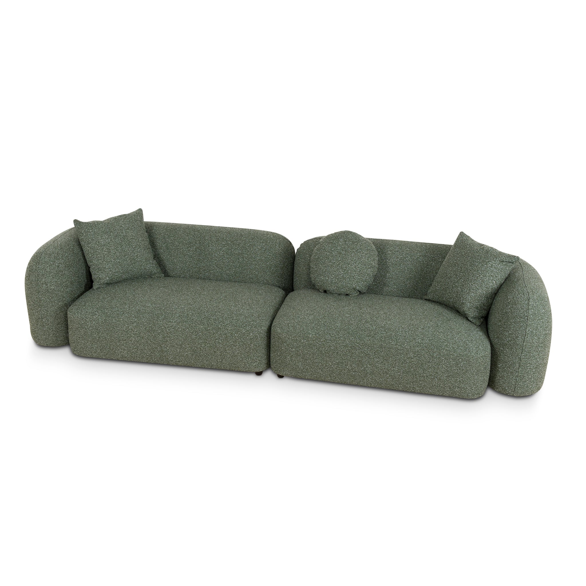 4 Seater Sofa - Amazon Green