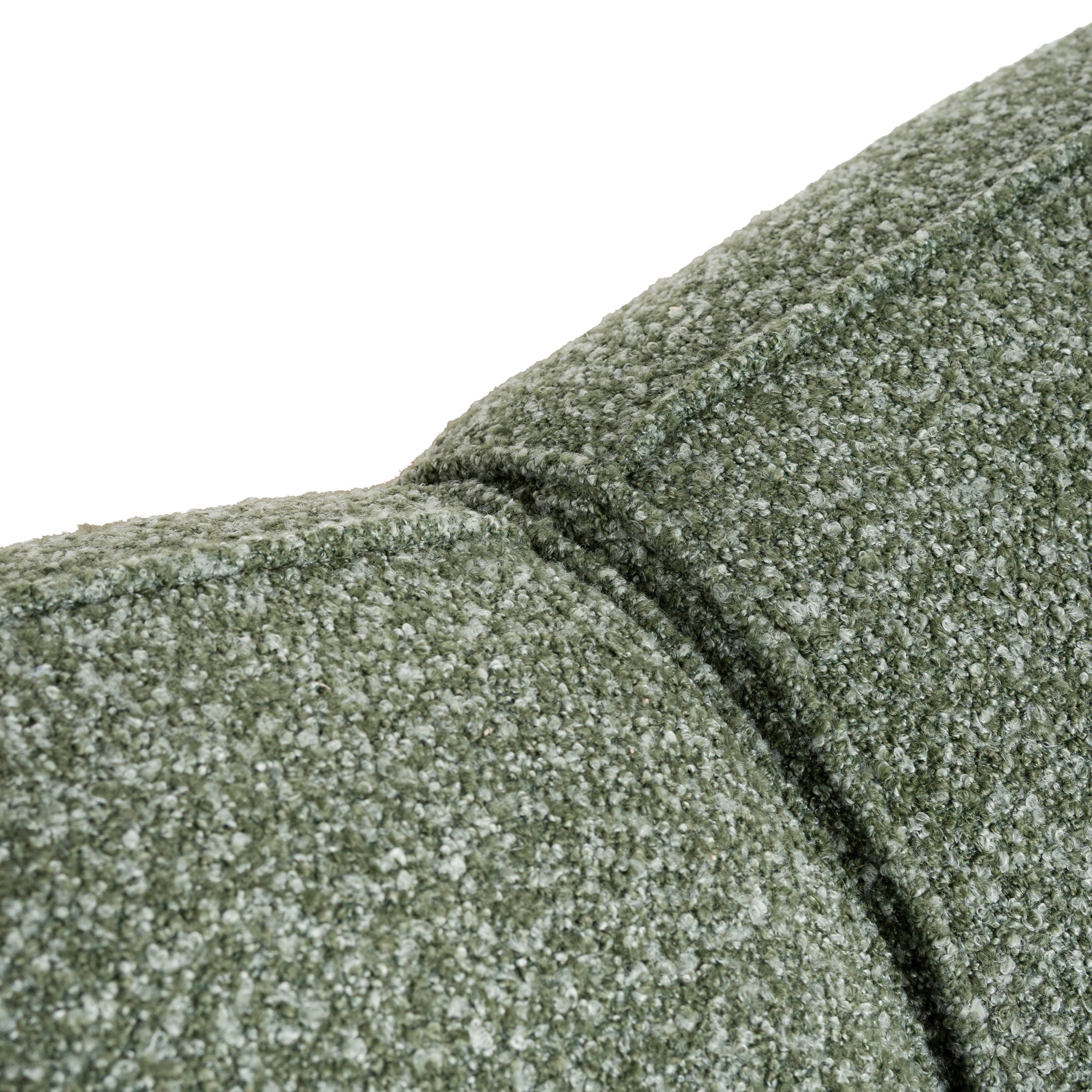 CLC10394-AE 3 Seater Left Chaise Sofa - Amazon Green