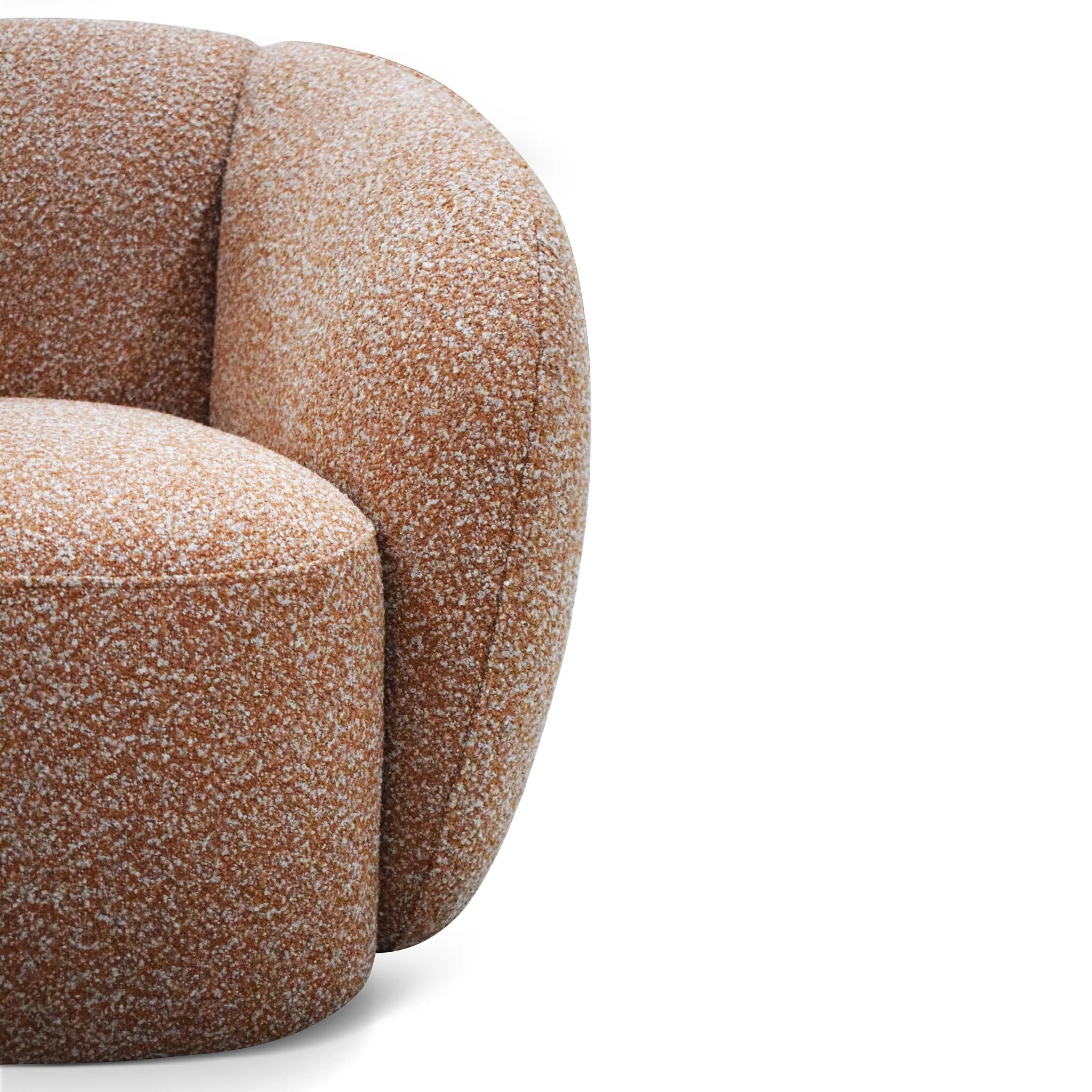Sonova Armchair - Terracotta Brown