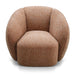 Showcasing Sonova Armchair - Terracotta Brown LC10395-AE Armchair by Calibre Furniturs