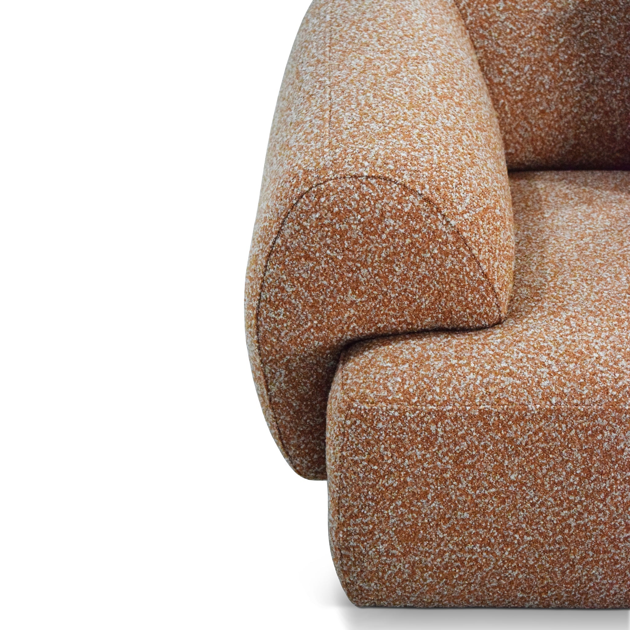 4 Seater Sofa - Terracotta Brown