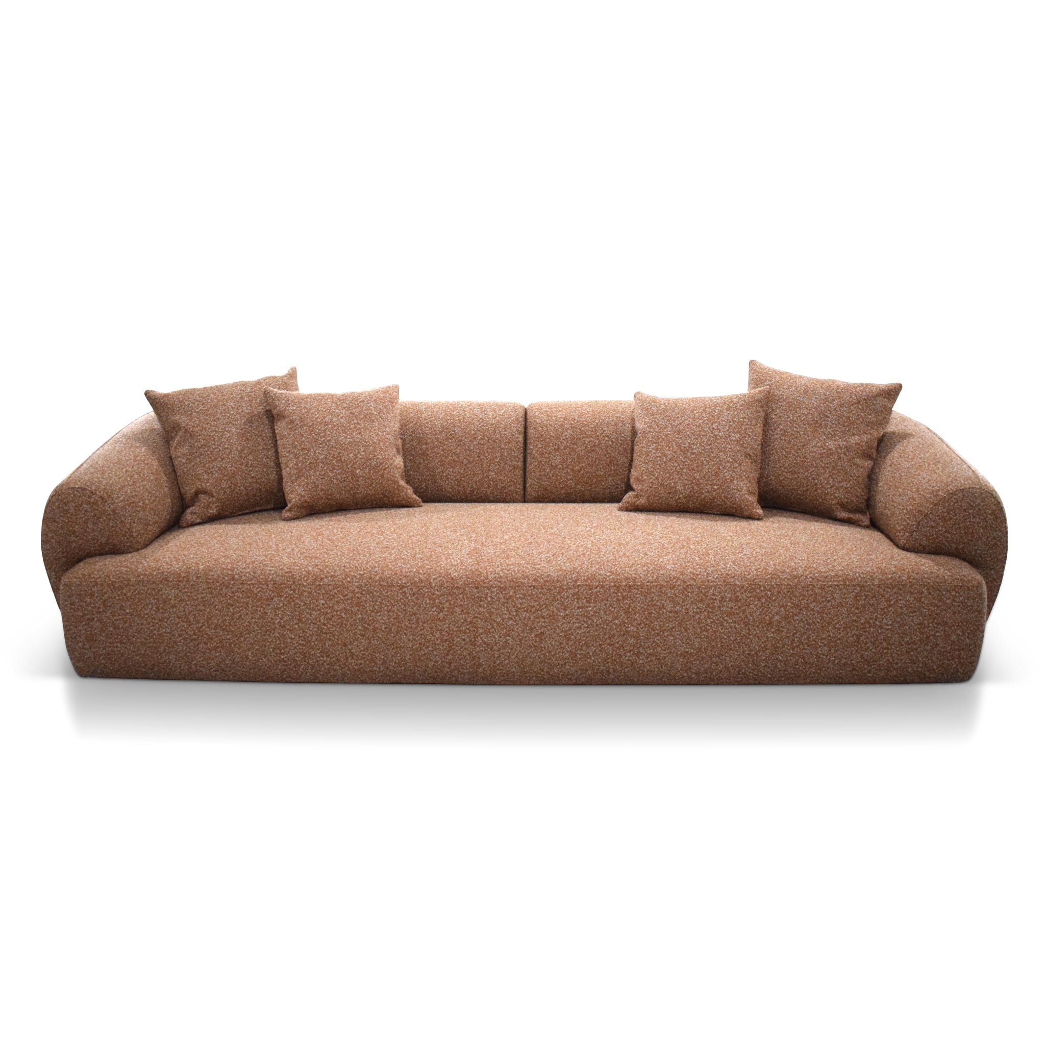 4 Seater Sofa - Terracotta Brown